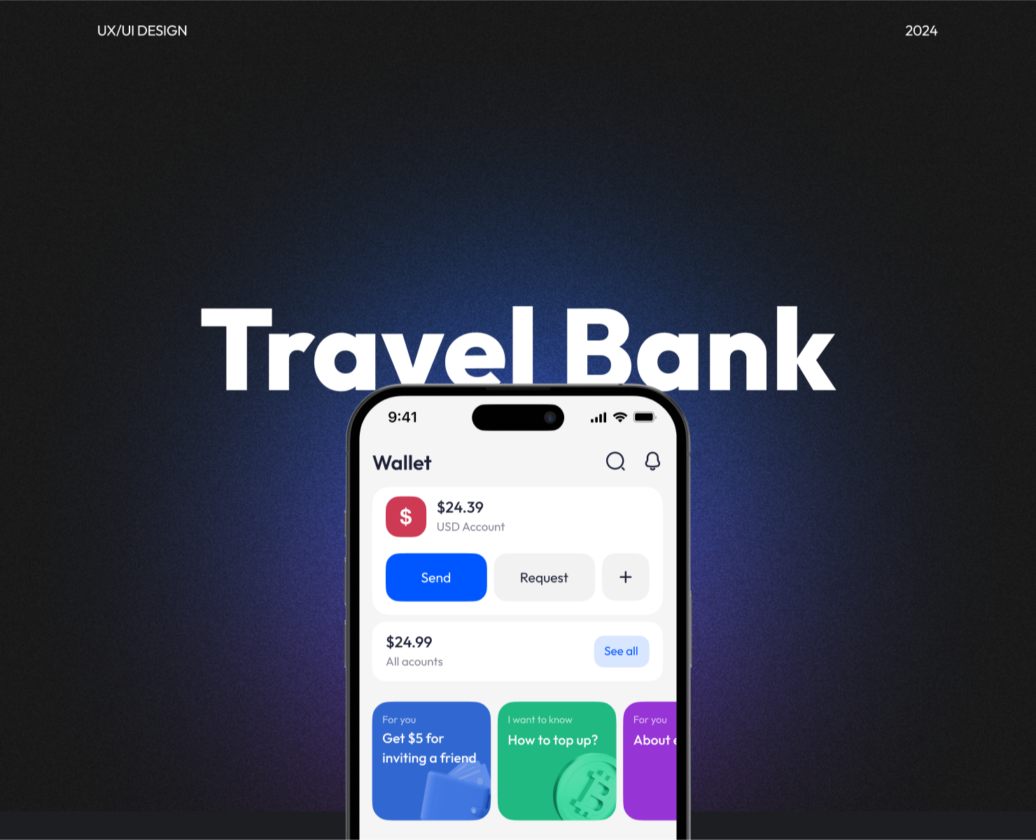 Banking Mobile App | Fintech | Concept — Интерфейсы на Dprofile