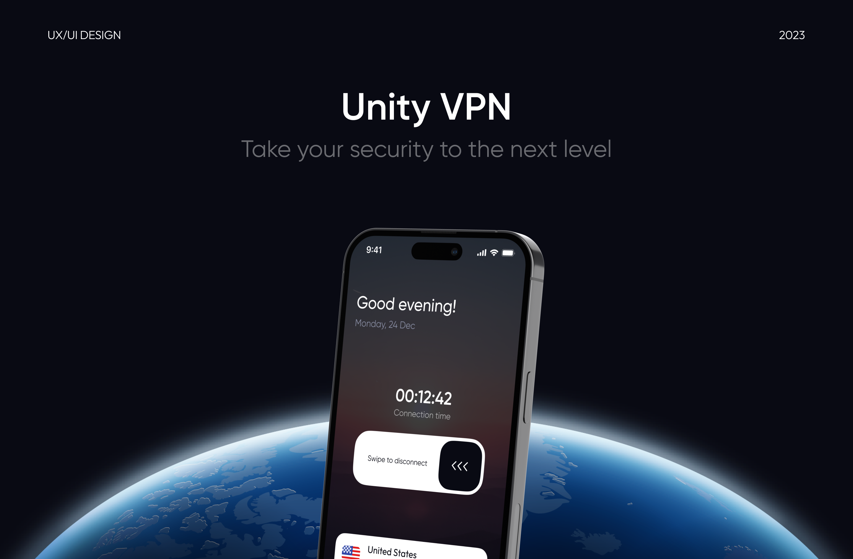 VPN Mobile App | Utilites | Concept — Изображение №1 — Интерфейсы на Dprofile