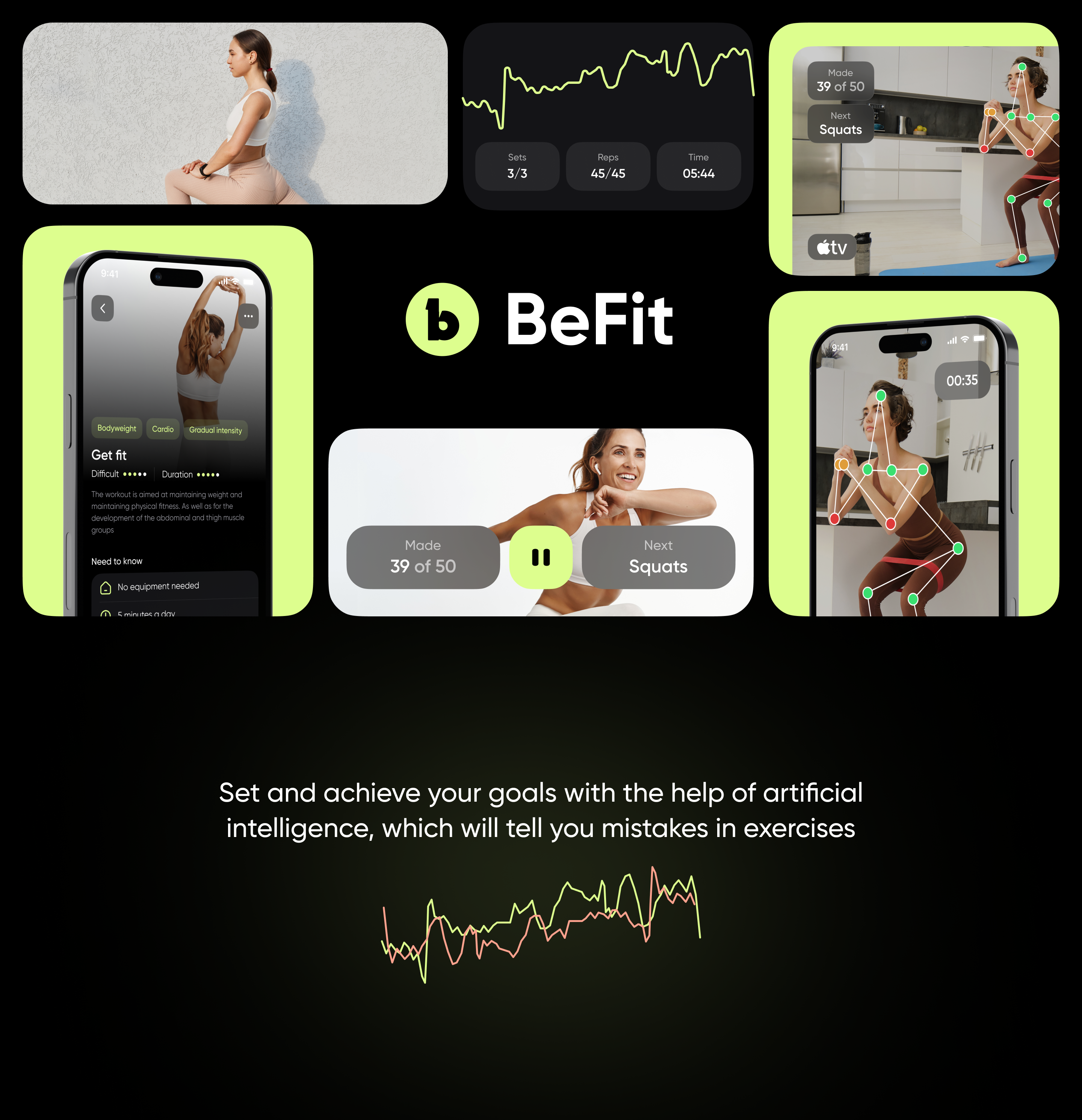 Fitness Mobile App | Sport | Concept — Изображение №1 — Интерфейсы на Dprofile