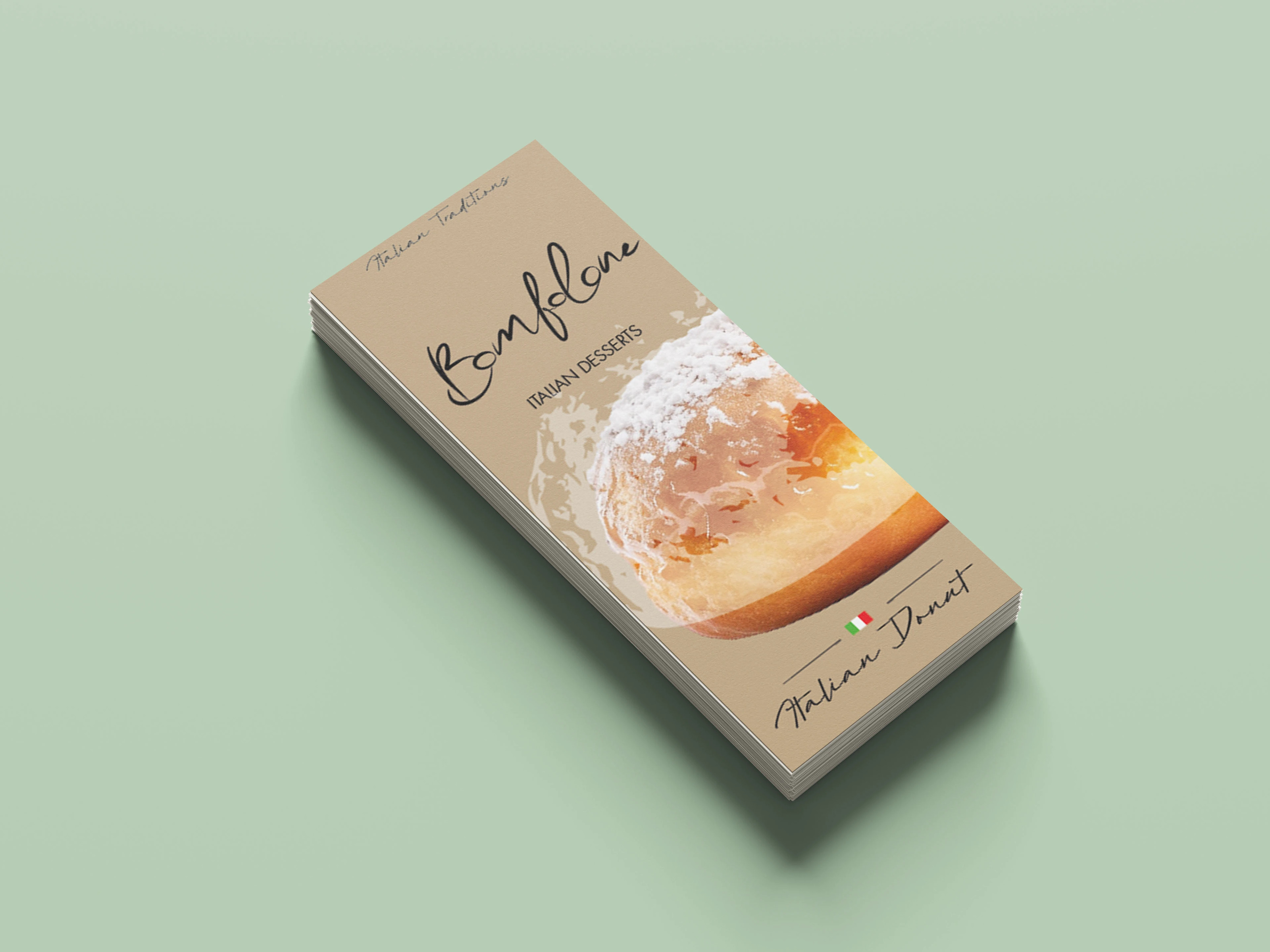 Фирменный стиль для итальянской пекарни! — Изображение №6 — Интерфейсы, Брендинг на Dprofile