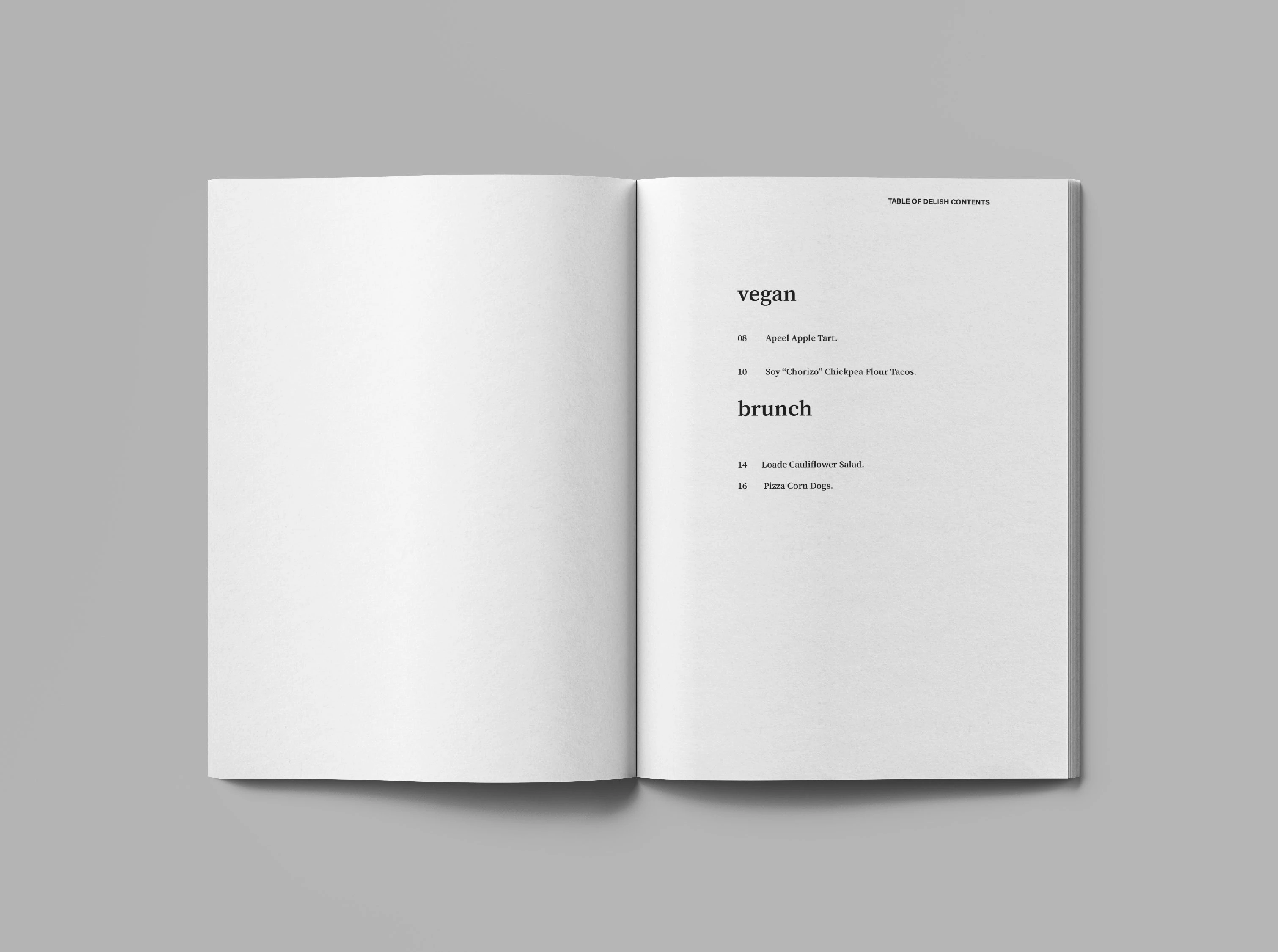 Cook Book Desing 17 pages — Изображение №2 — Интерфейсы на Dprofile