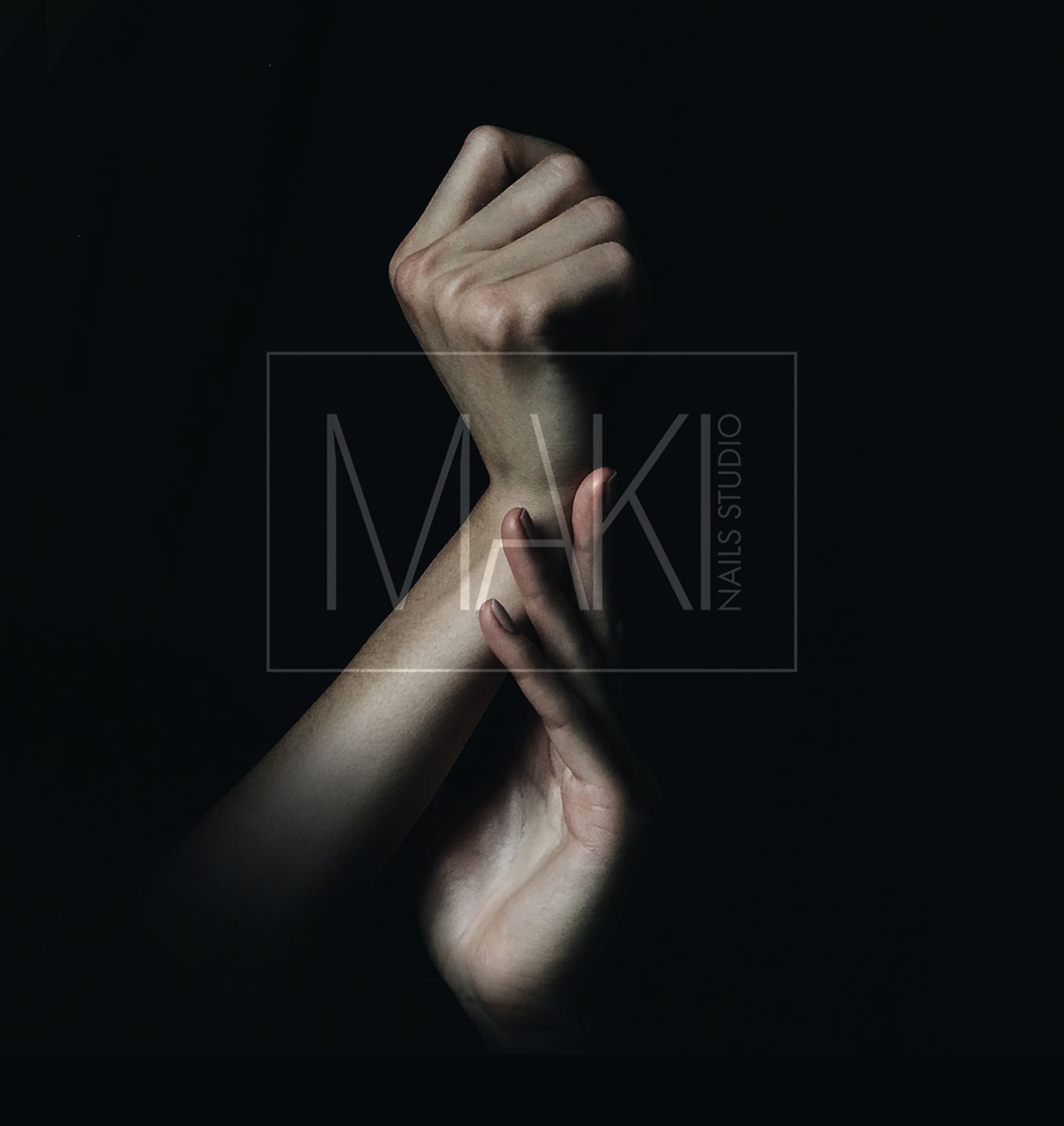 Логотип для студии маникюра MAKI — Изображение №1 — Брендинг на Dprofile