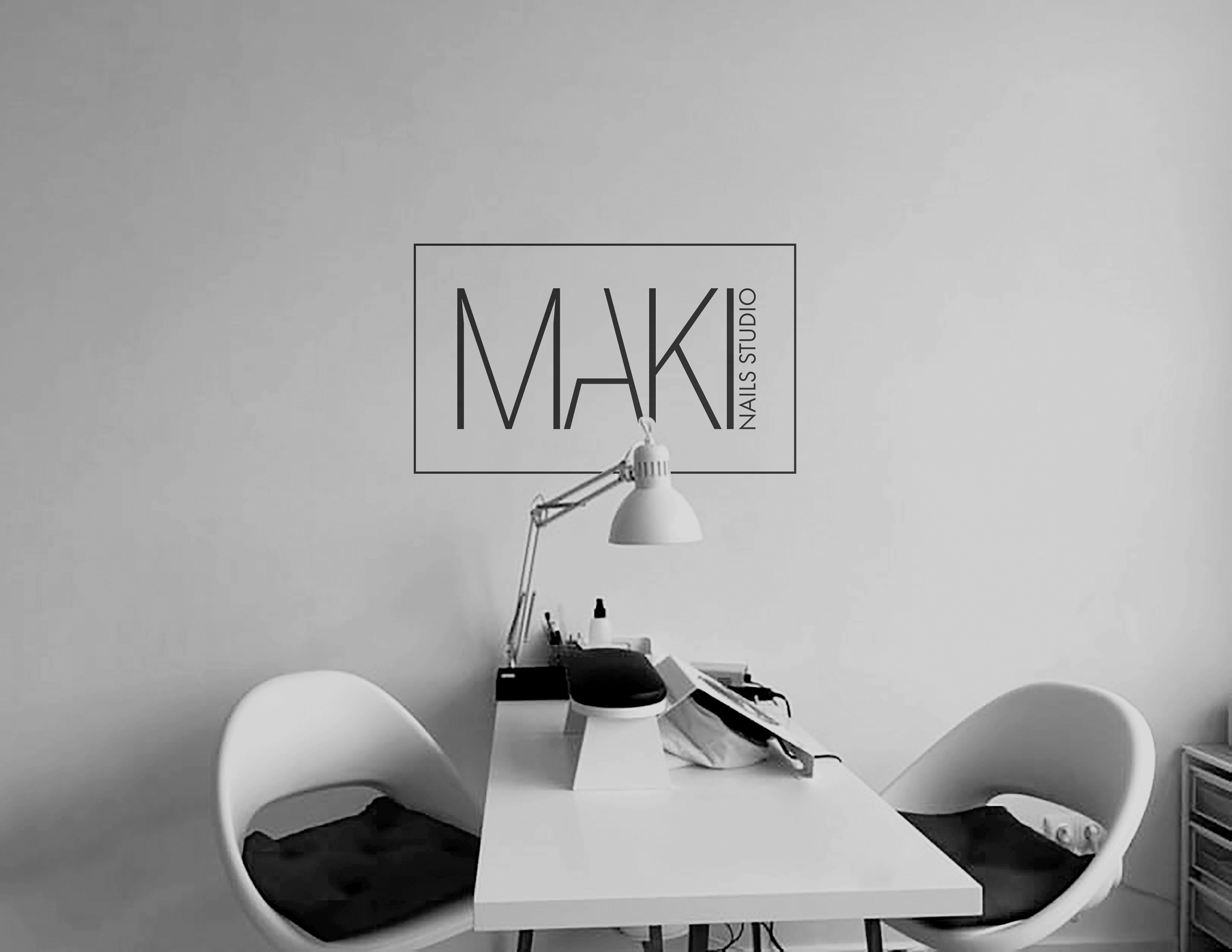 Логотип для студии маникюра MAKI — Изображение №6 — Брендинг на Dprofile