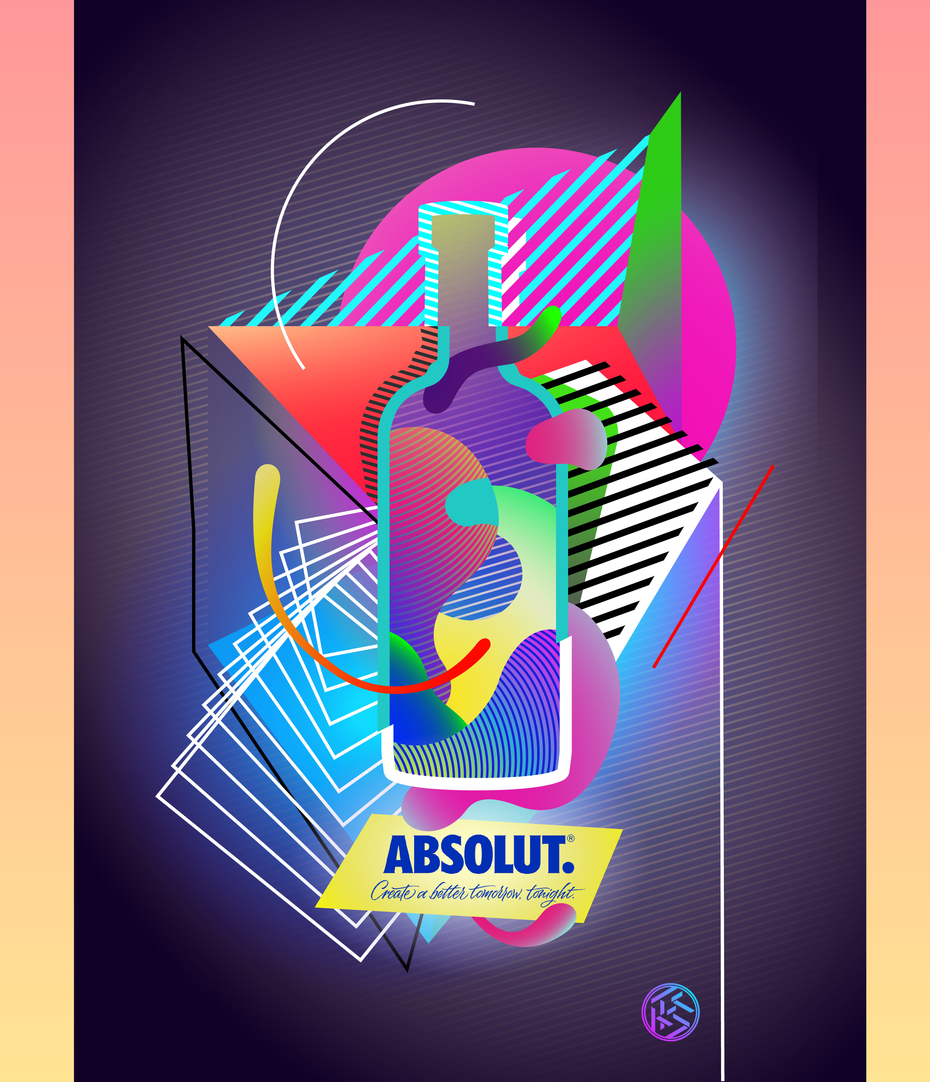 Постеры Absolut — Изображение №4 — Иллюстрация, Графика на Dprofile