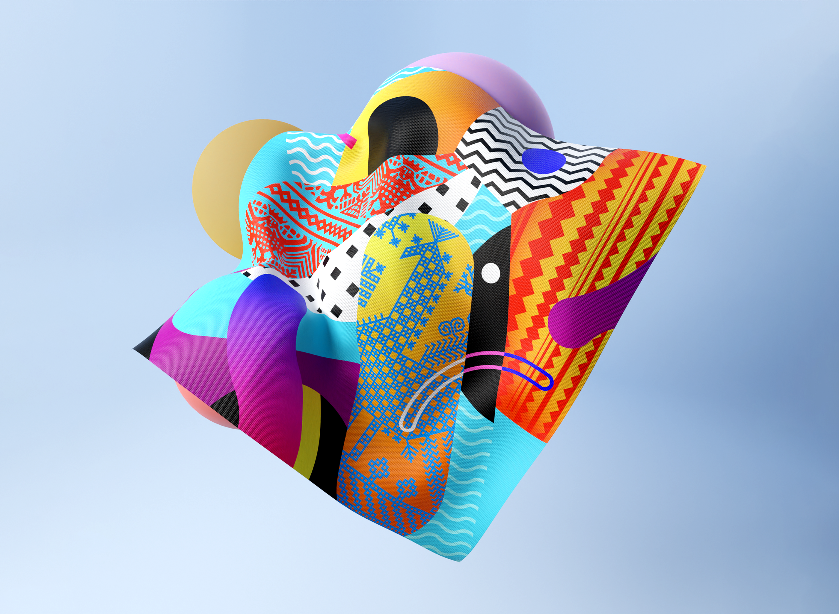 Мотивы русской вышивки в дизайне шёлкового платка — Изображение №6 — Брендинг, Анимация на Dprofile