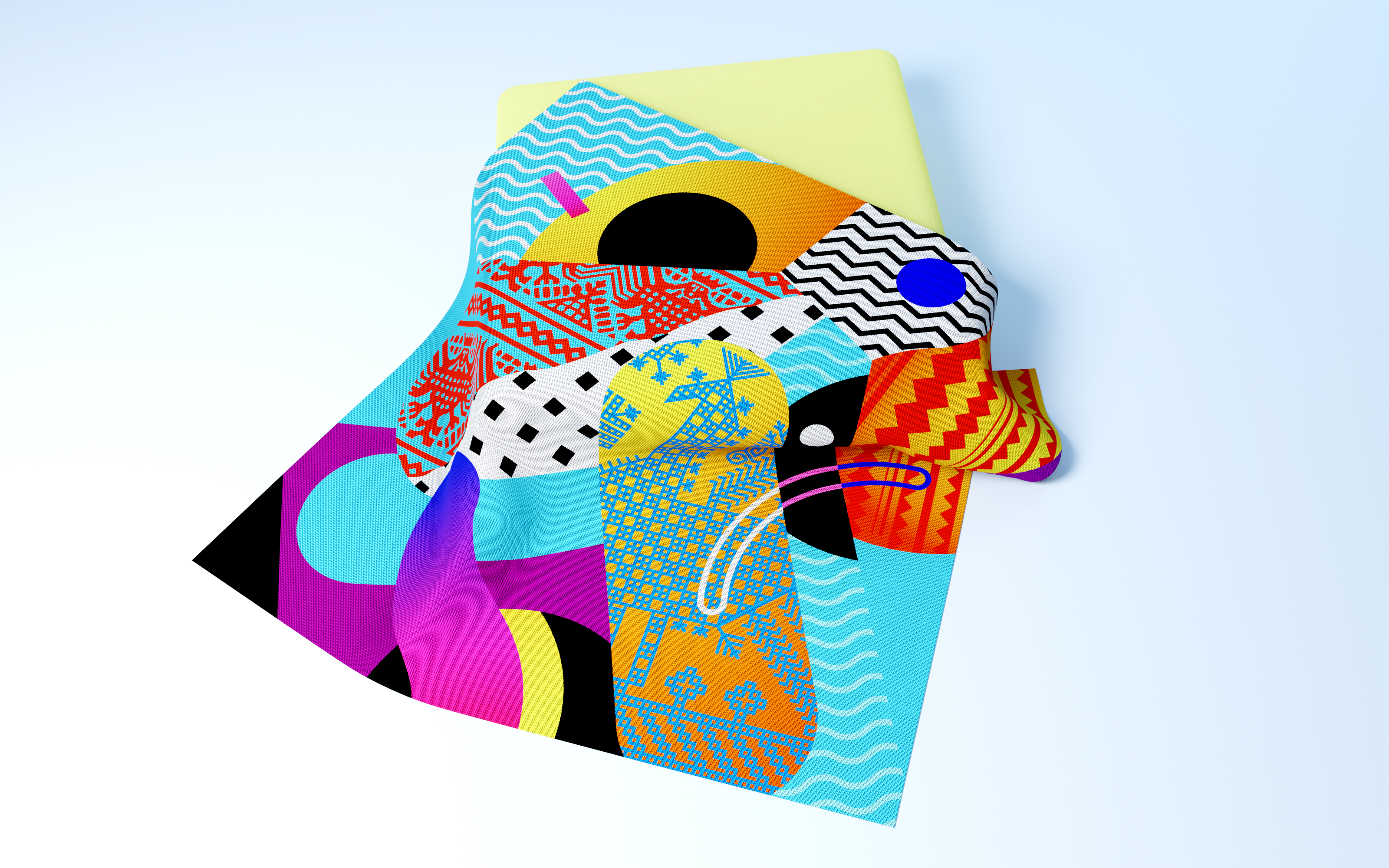 Мотивы русской вышивки в дизайне шёлкового платка — Изображение №2 — Брендинг, Анимация на Dprofile