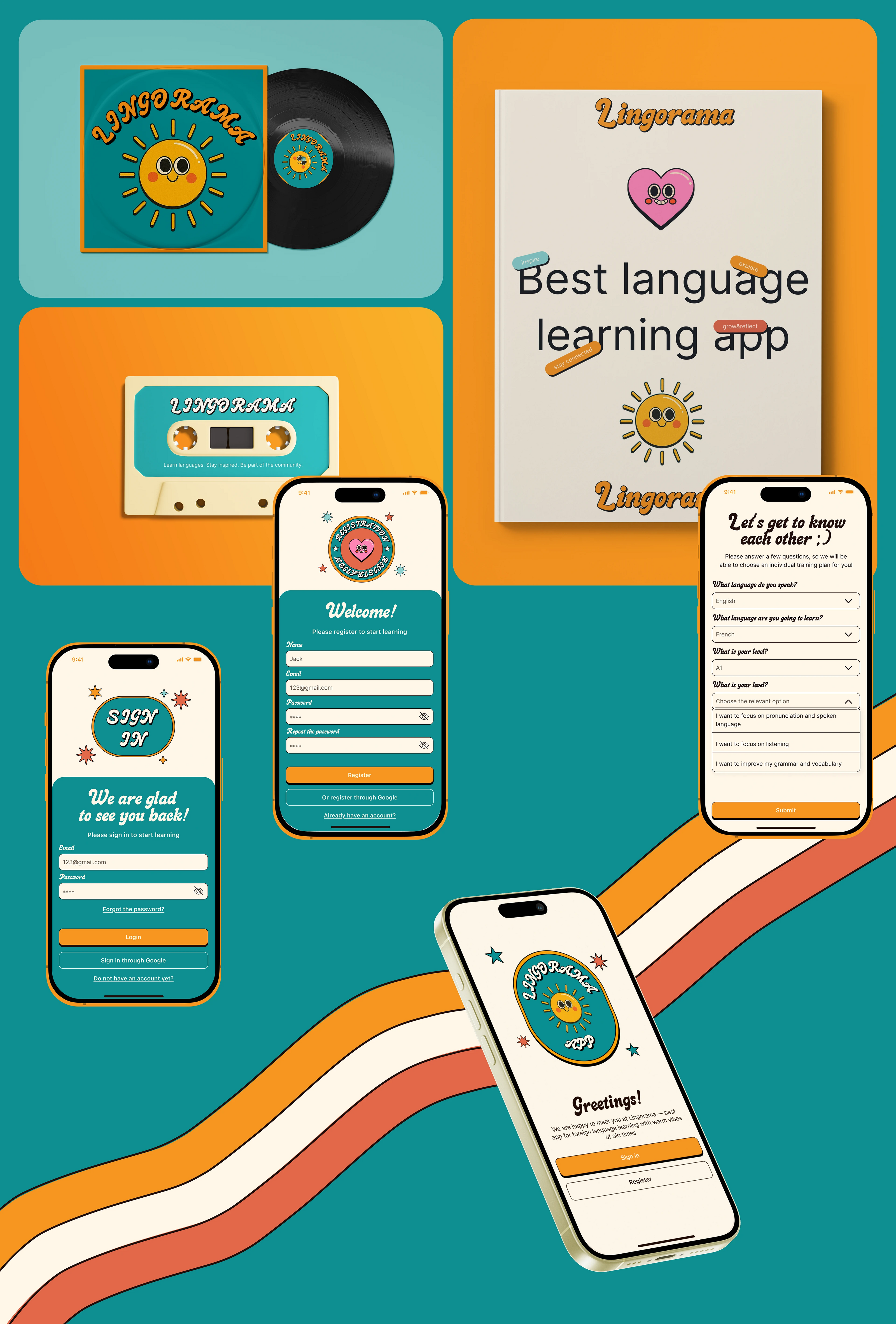 Lingorama | App for learning foreign languages — Изображение №7 — Интерфейсы на Dprofile