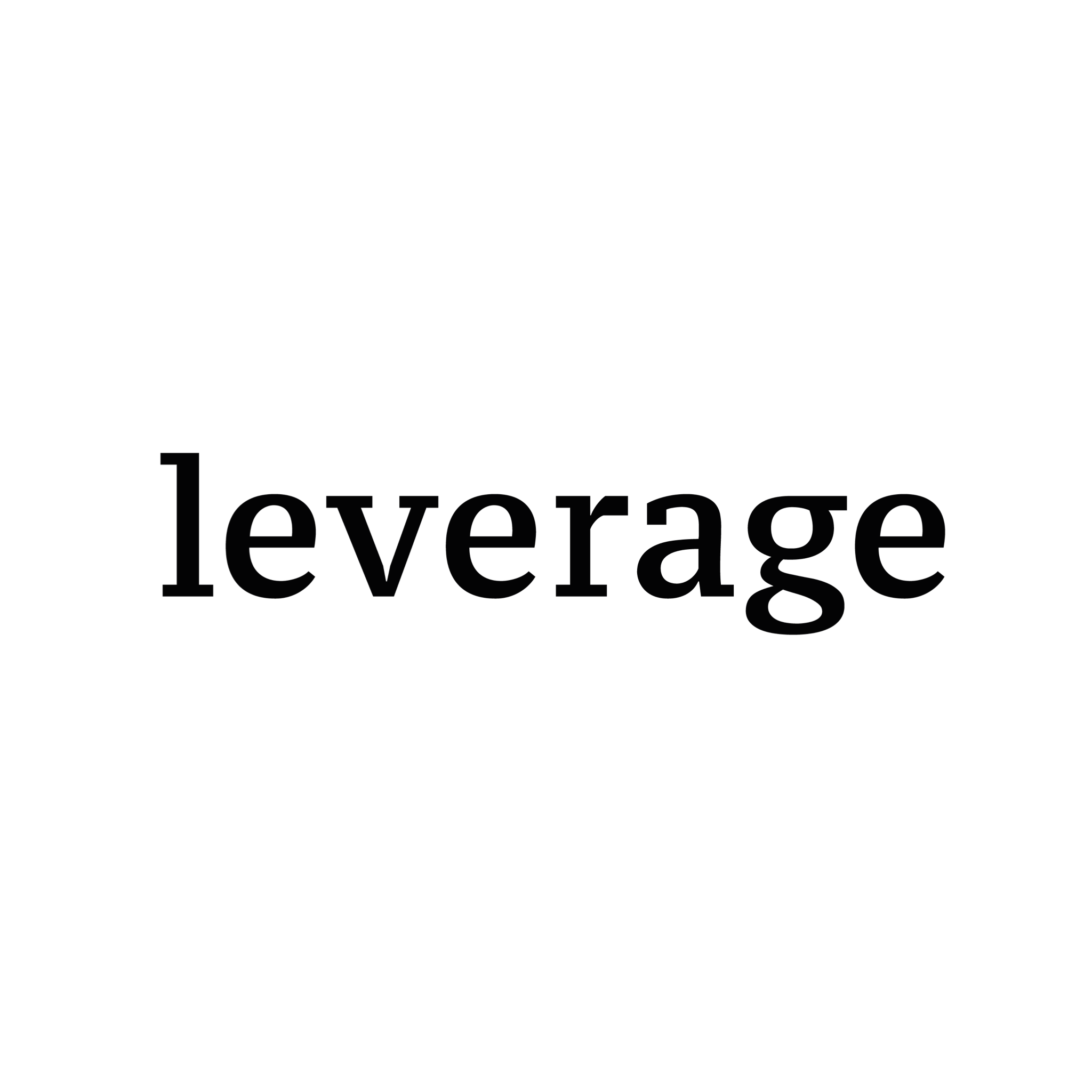 Аватар пользователя leverage