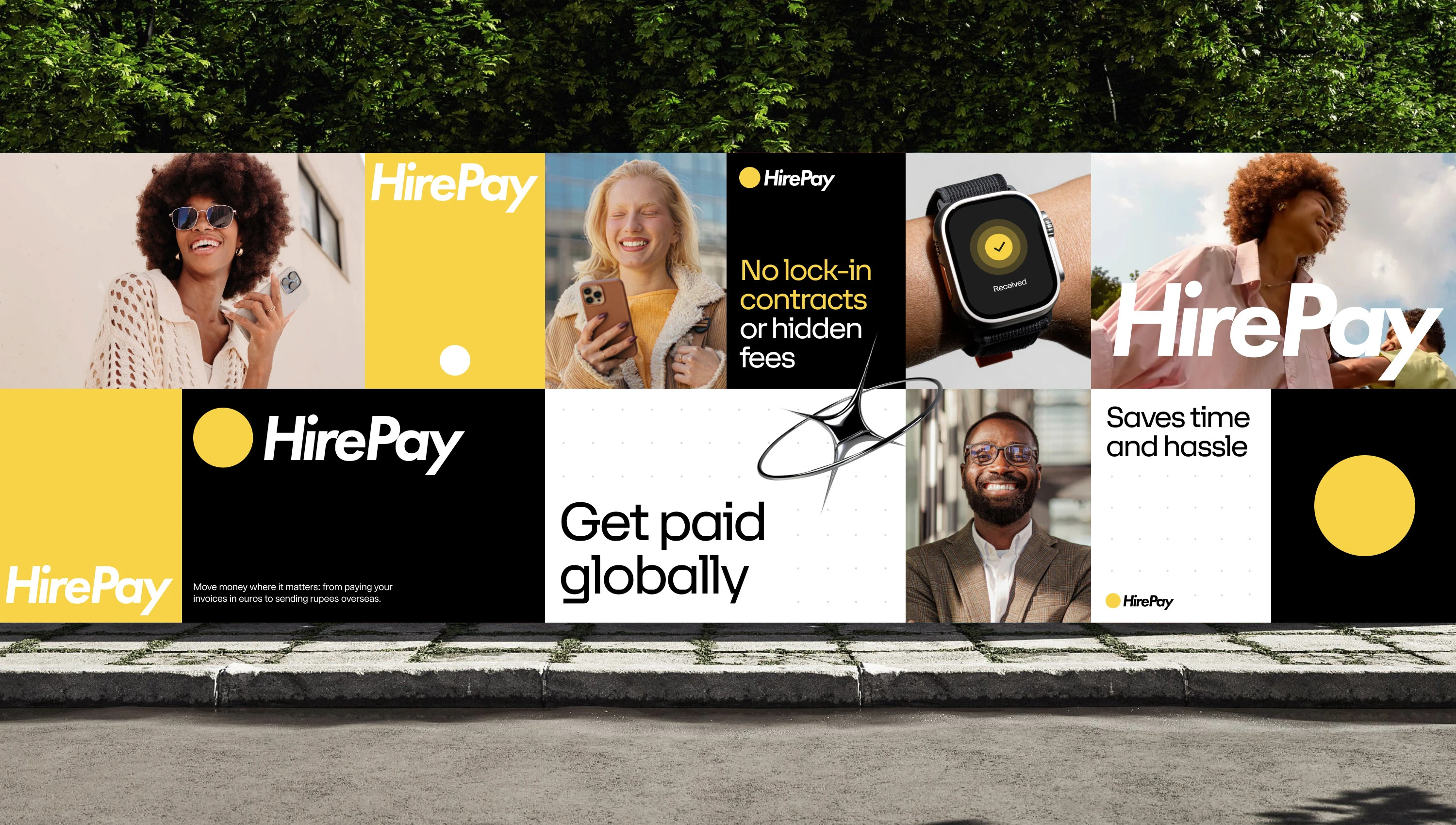 HirePay — Изображение №1 — Интерфейсы, Брендинг на Dprofile