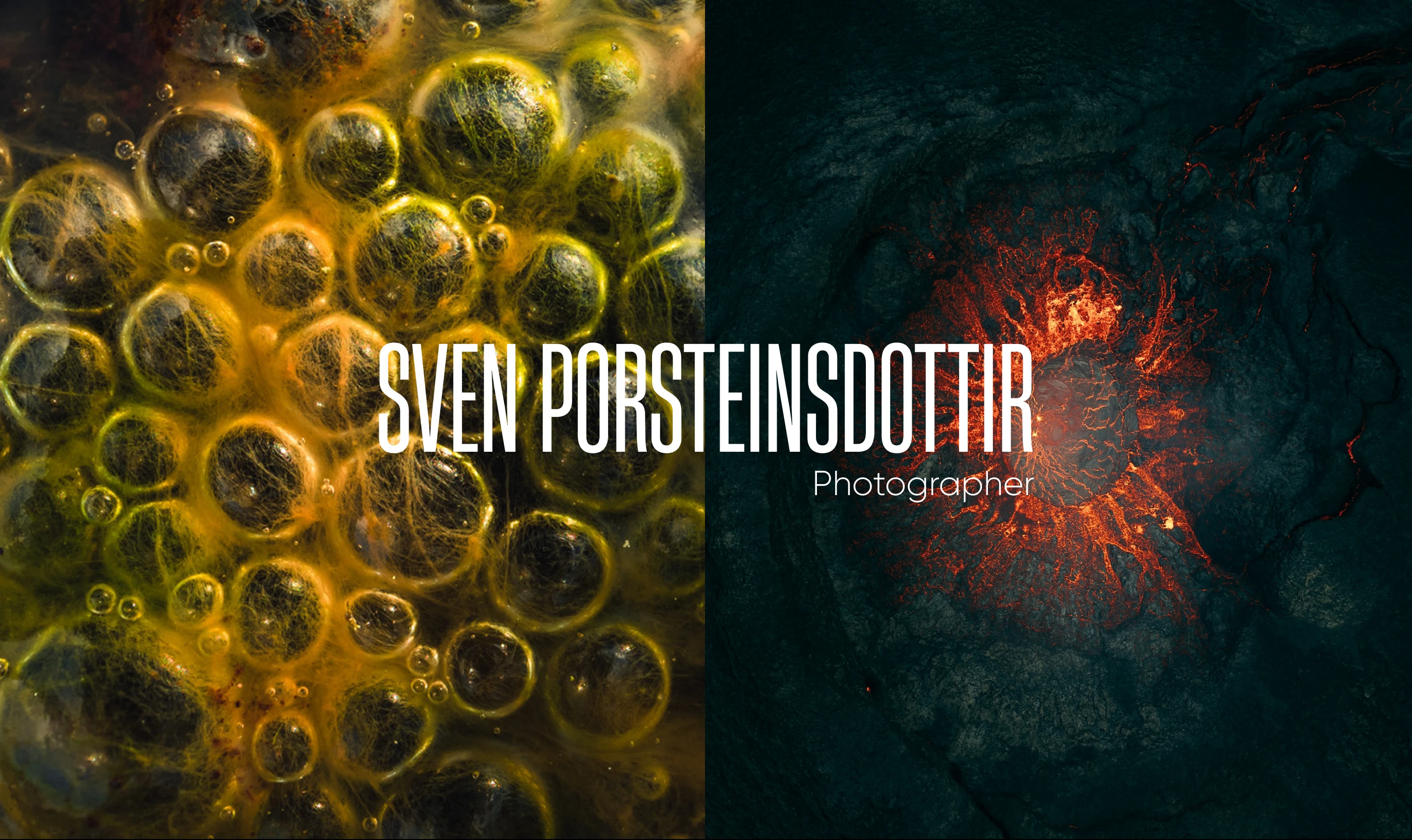 Portfolio Website for an Icelandic Photographer — Изображение №1 — Интерфейсы на Dprofile