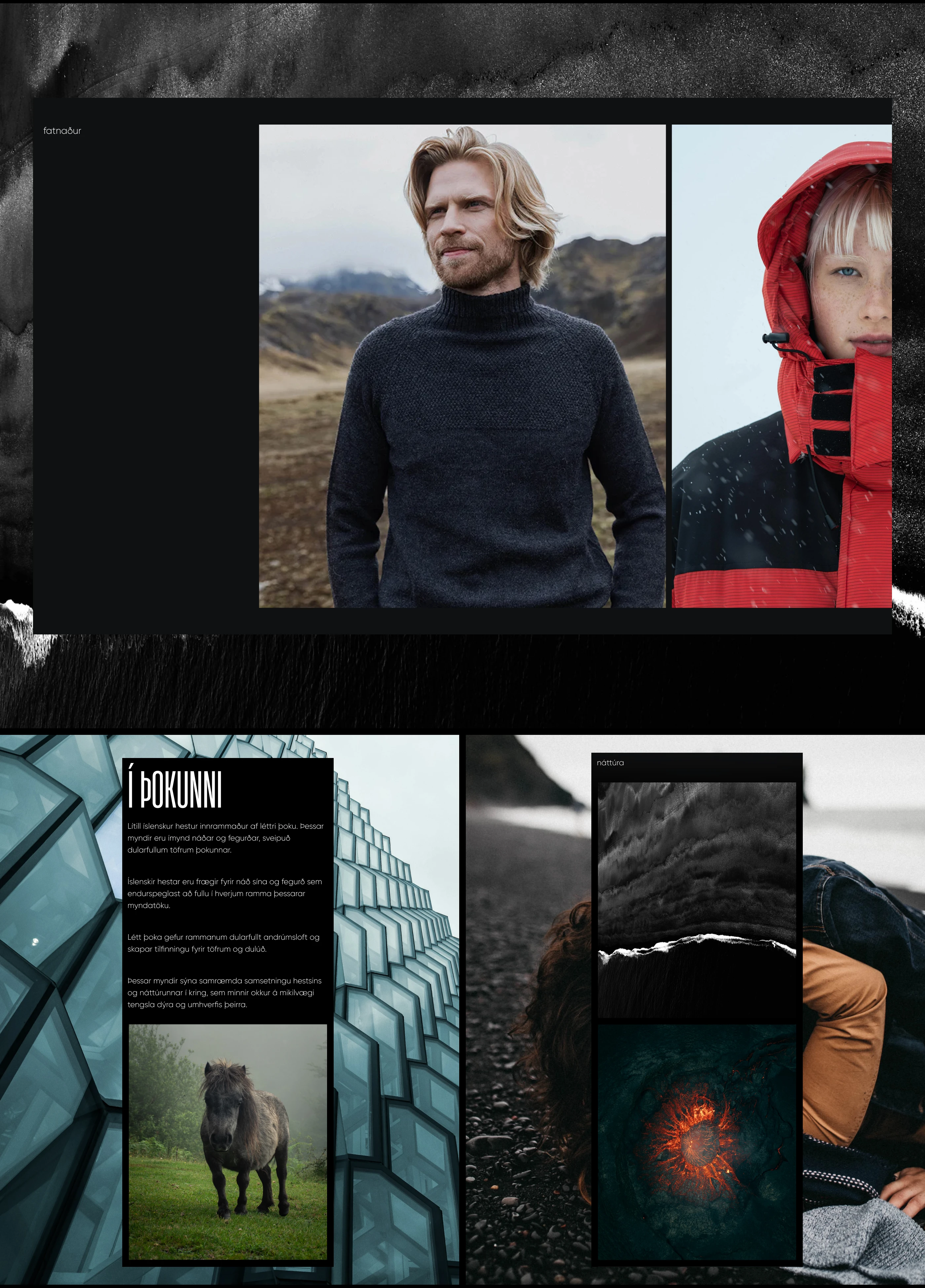 Portfolio Website for an Icelandic Photographer — Изображение №4 — Интерфейсы на Dprofile