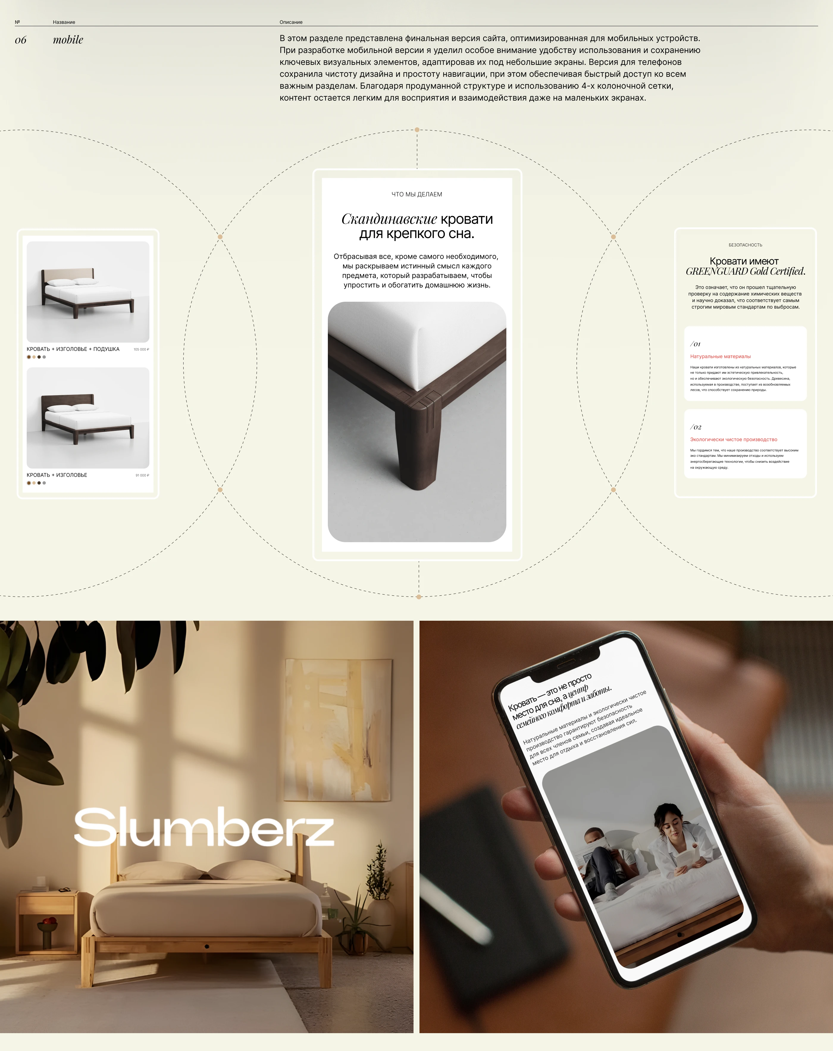 Slumberz | E-commerce website of scandinavian beds — Изображение №7 — Интерфейсы на Dprofile