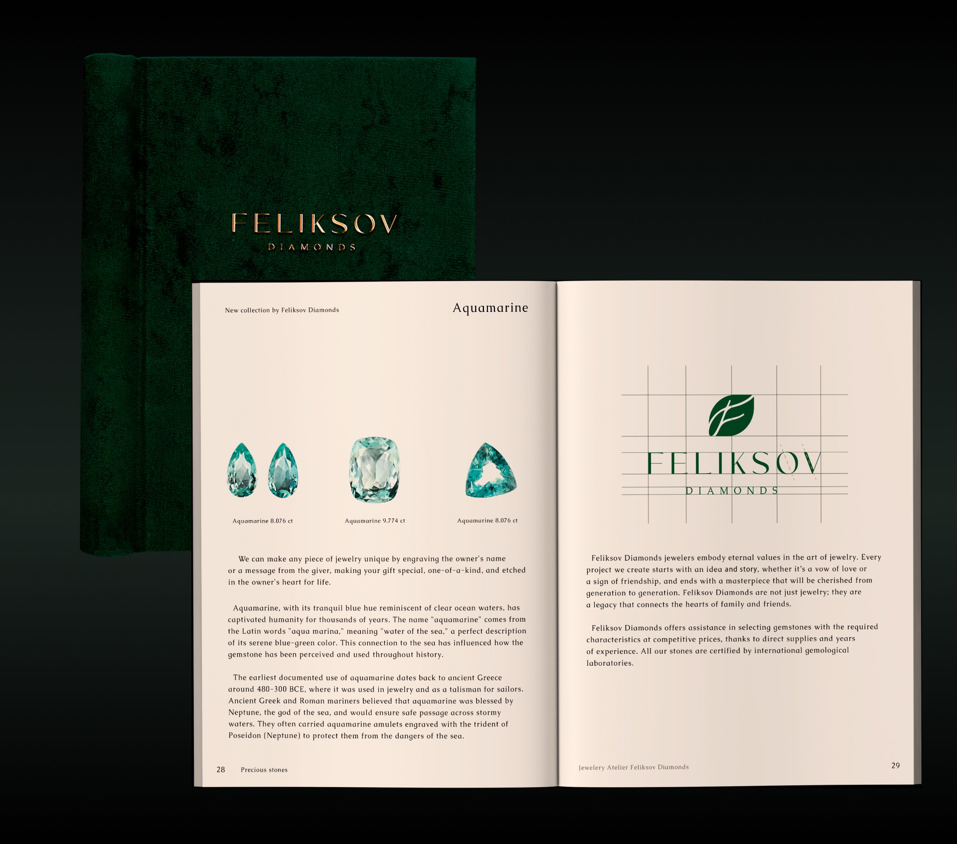 FELIKSOV DIAMONDS | Фирменный стиль — Изображение №9 — Брендинг на Dprofile