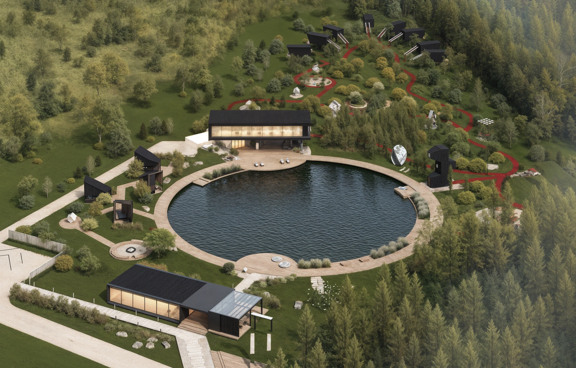 ZION | Ландшафтный отель — Изображение №8 — Интерфейсы на Dprofile