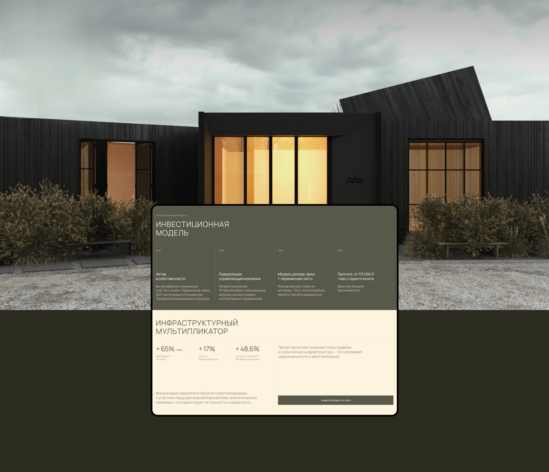 ZION | Ландшафтный отель — Изображение №10 — Интерфейсы на Dprofile