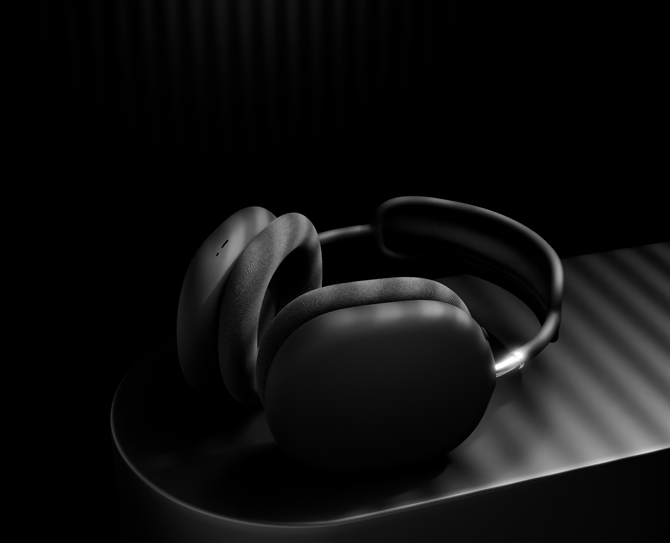 Apple airpods max 3D render на Dprofile