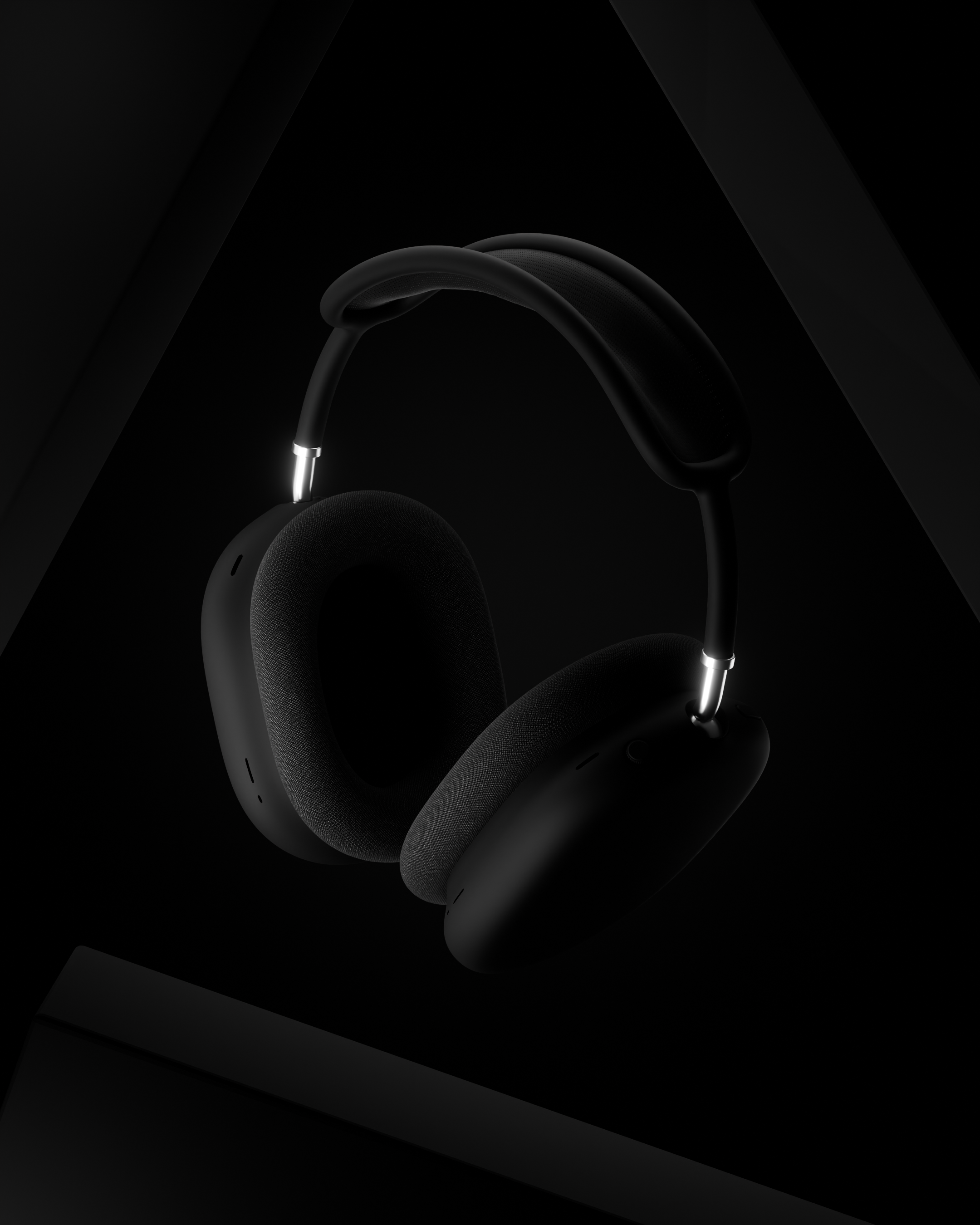 Apple airpods max 3D render — Изображение №2 — Иллюстрация, 3D на Dprofile