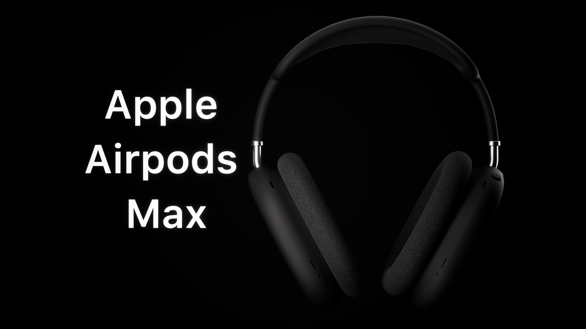 Apple airpods max 3D render — Изображение №1 — Иллюстрация, 3D на Dprofile