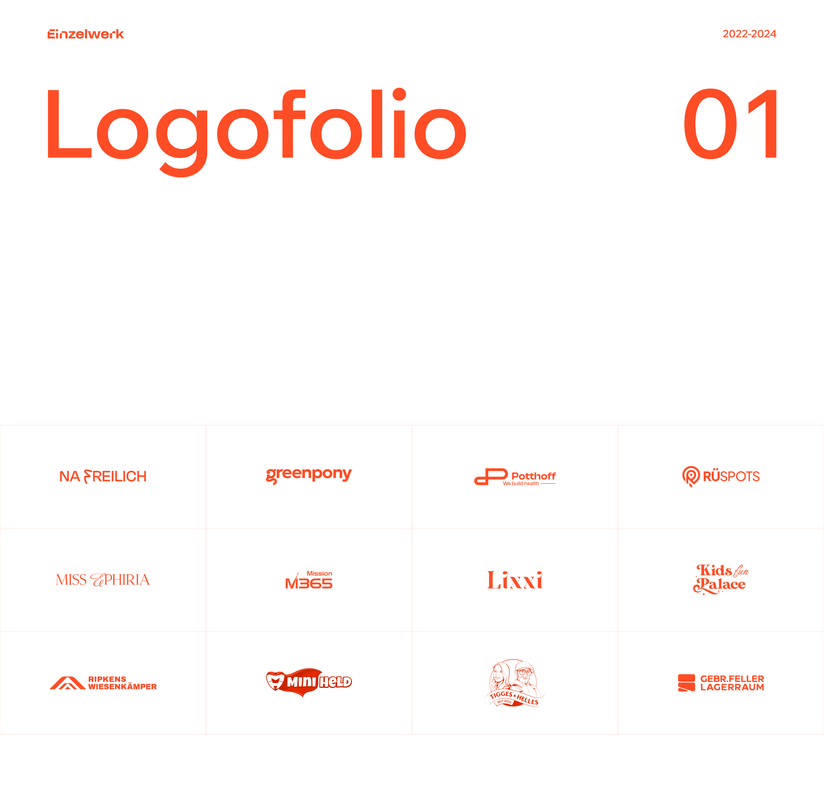 Logofolio Vol.01 | 2022-2024 — Изображение №1 — Брендинг на Dprofile