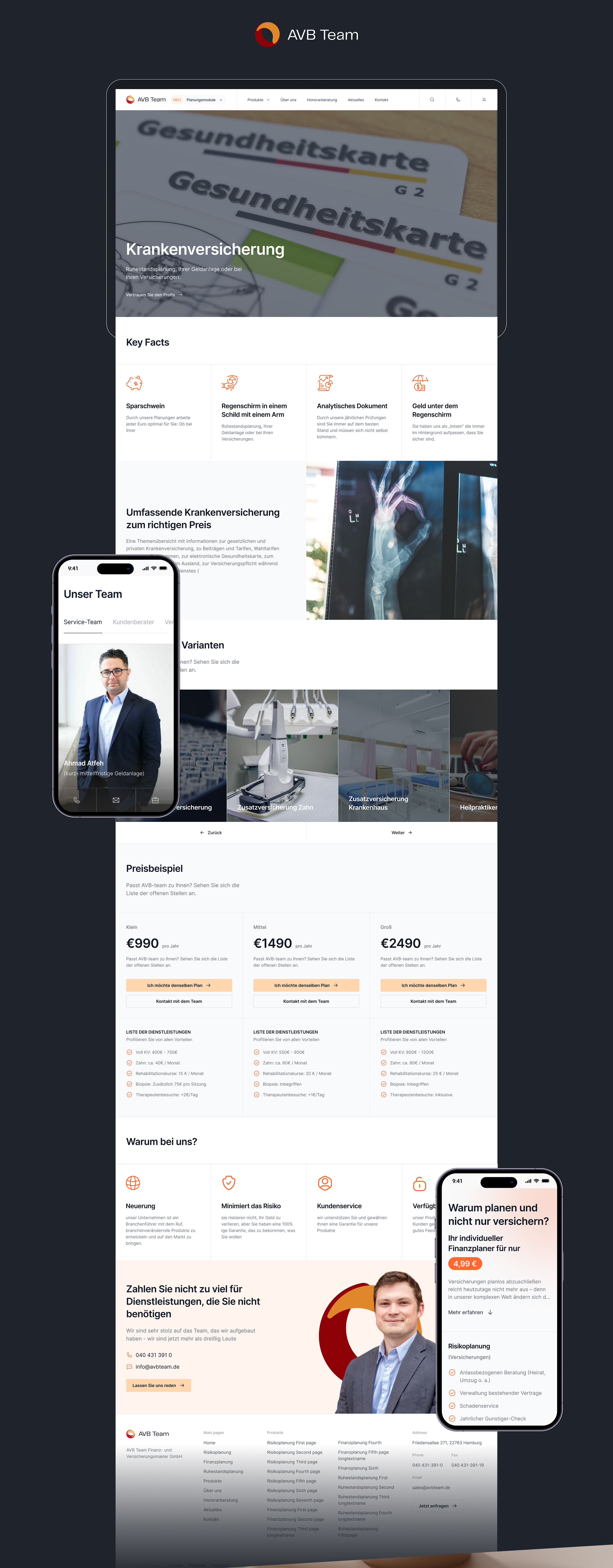 AVB Team: UX/UI Design — Изображение №2 — Интерфейсы на Dprofile