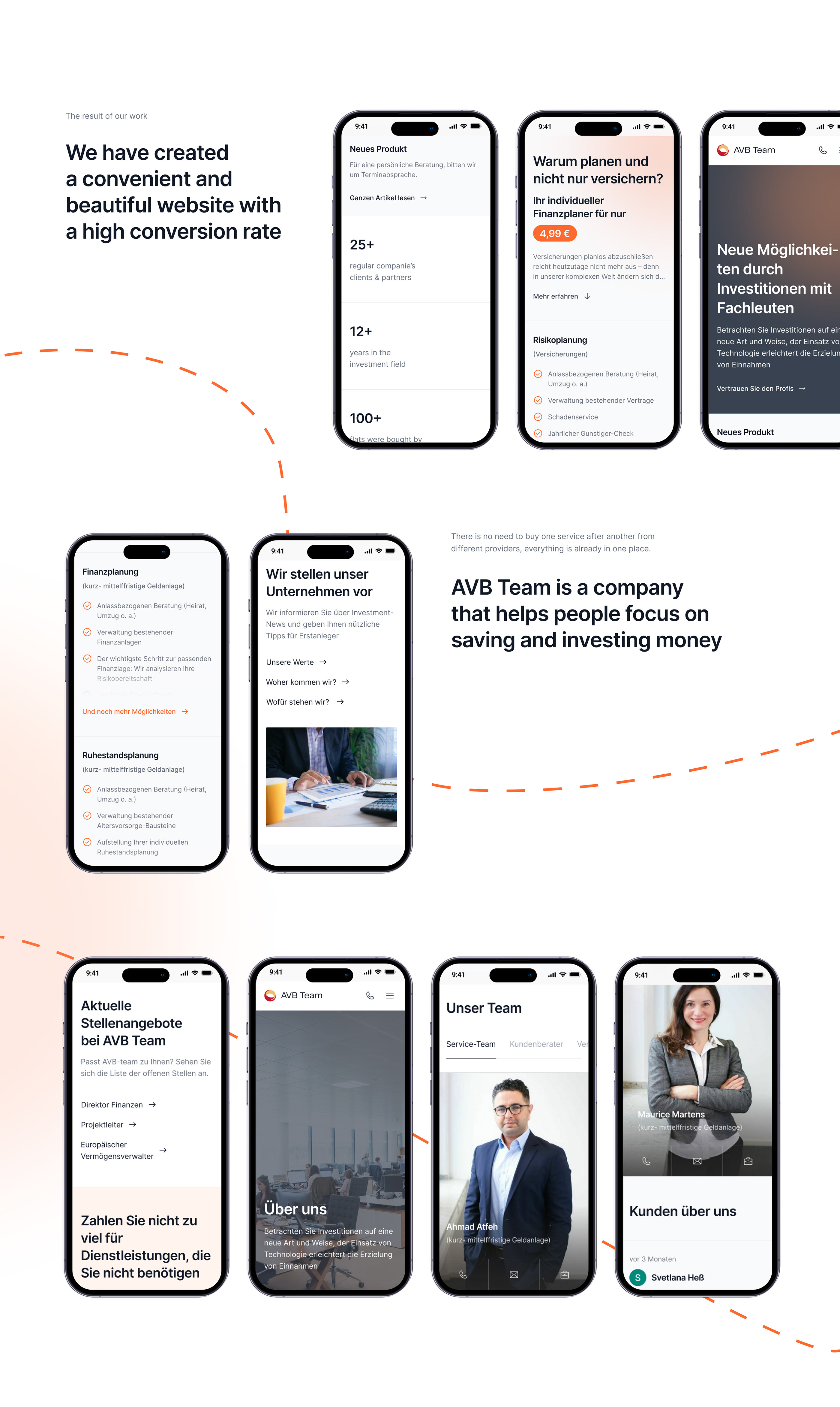 AVB Team: UX/UI Design — Изображение №7 — Интерфейсы на Dprofile