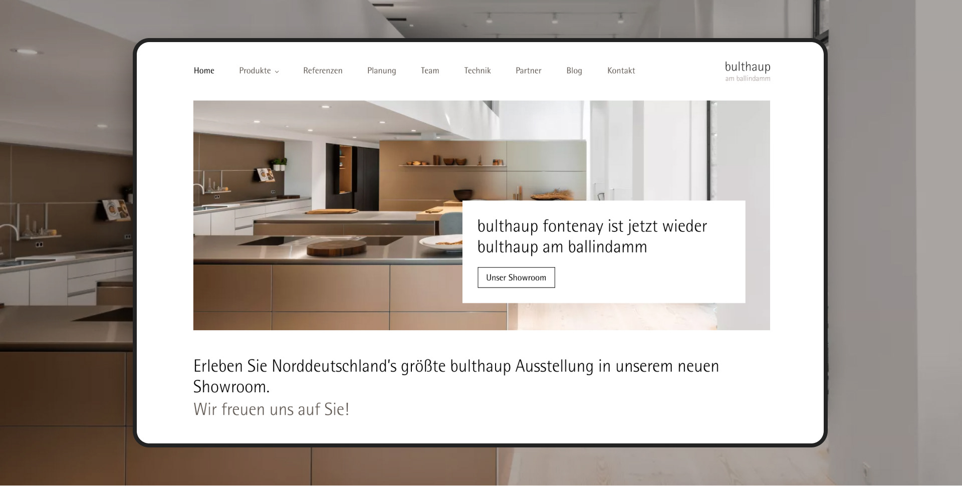 bulthaup: Website & UX/UI — Изображение №10 — Интерфейсы на Dprofile