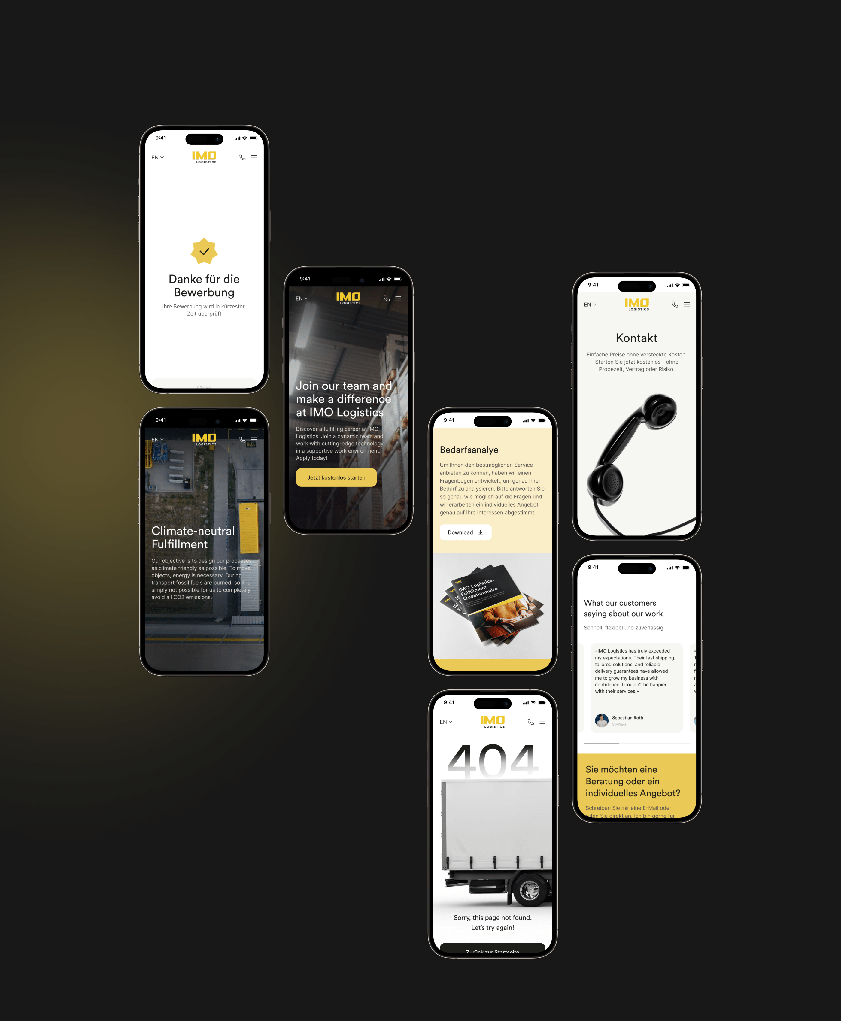 IMOLogistics: UX+UI — Изображение №8 — Интерфейсы на Dprofile