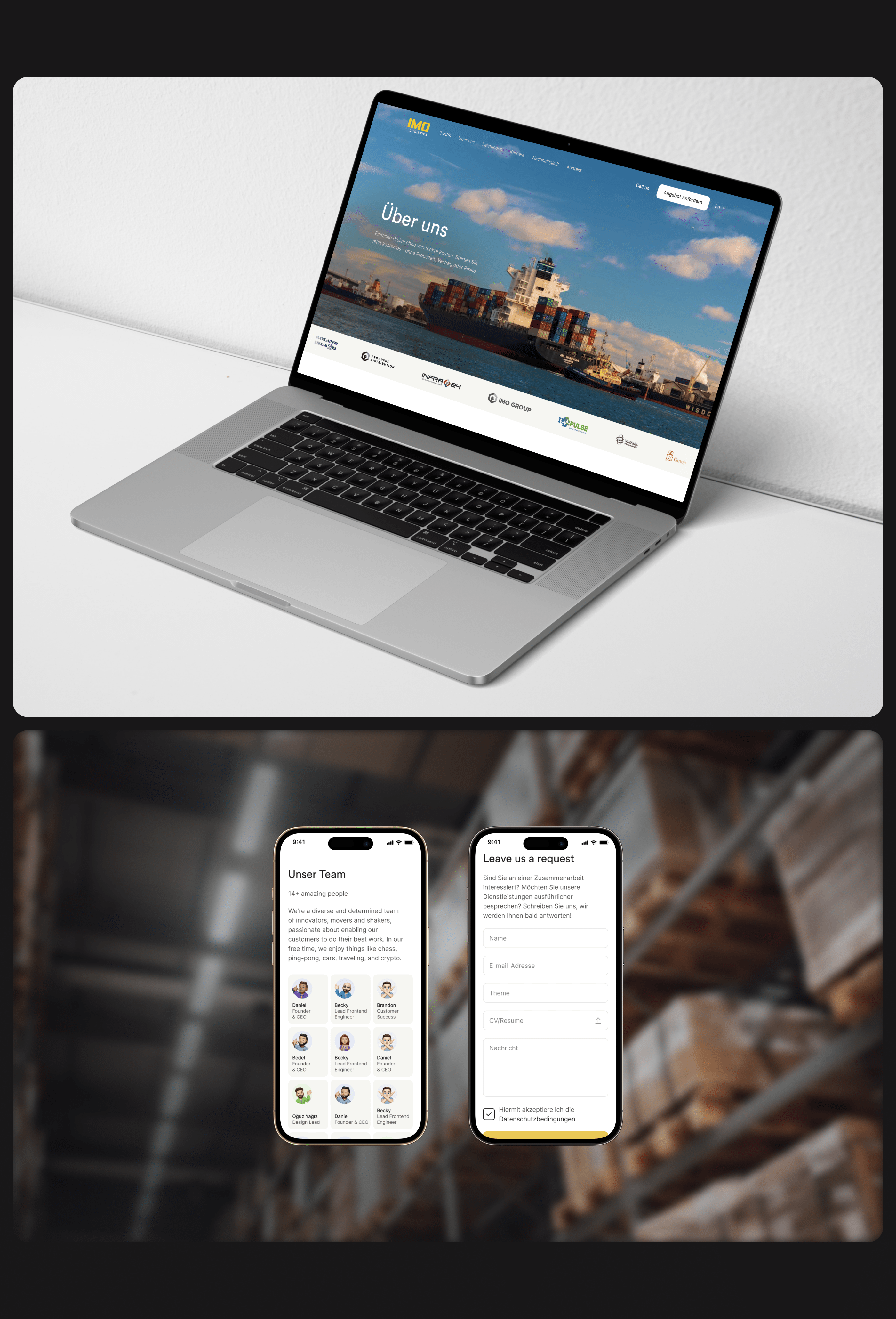 IMOLogistics: UX+UI — Изображение №7 — Интерфейсы на Dprofile
