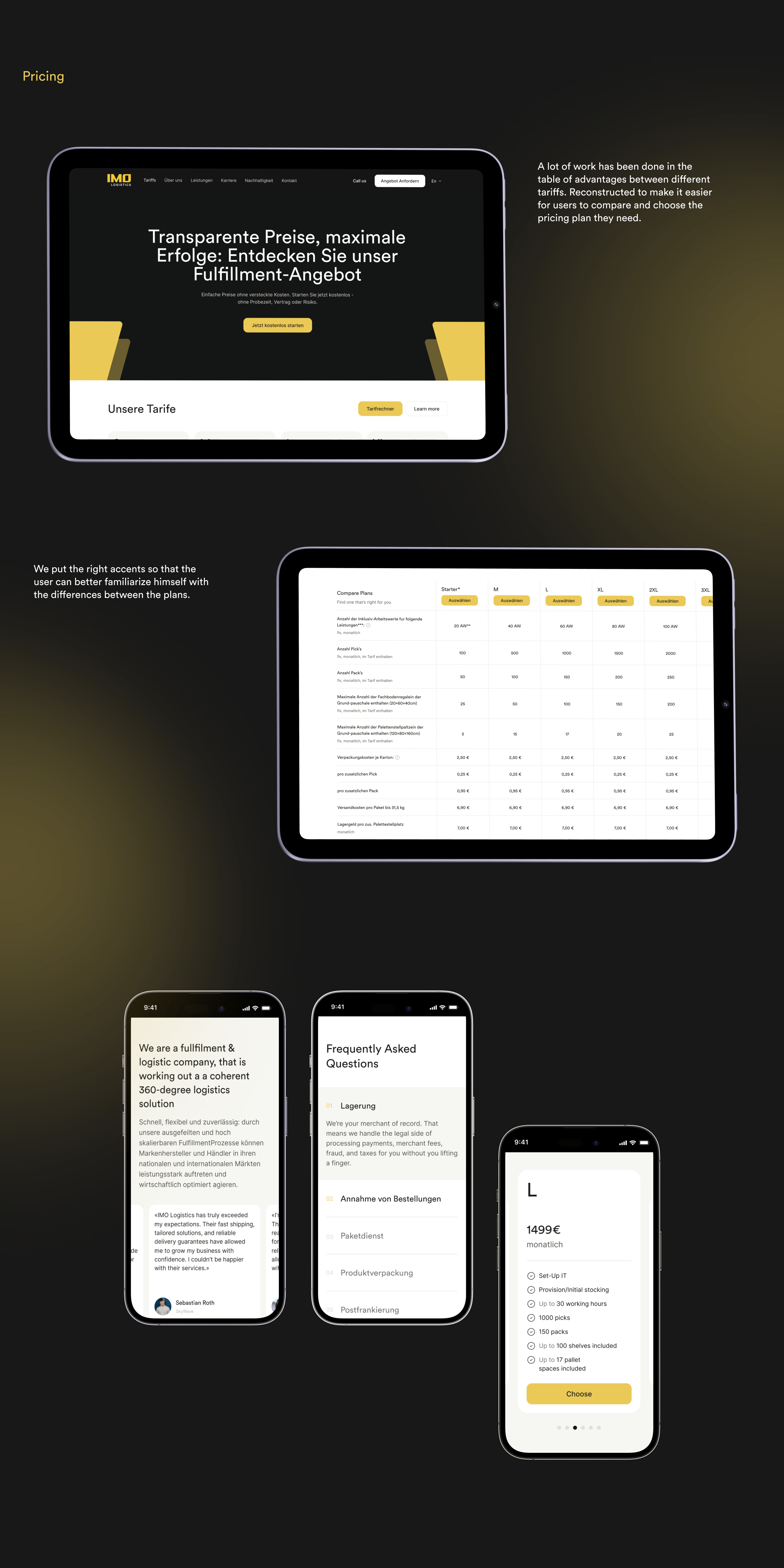 IMOLogistics: UX+UI — Изображение №6 — Интерфейсы на Dprofile