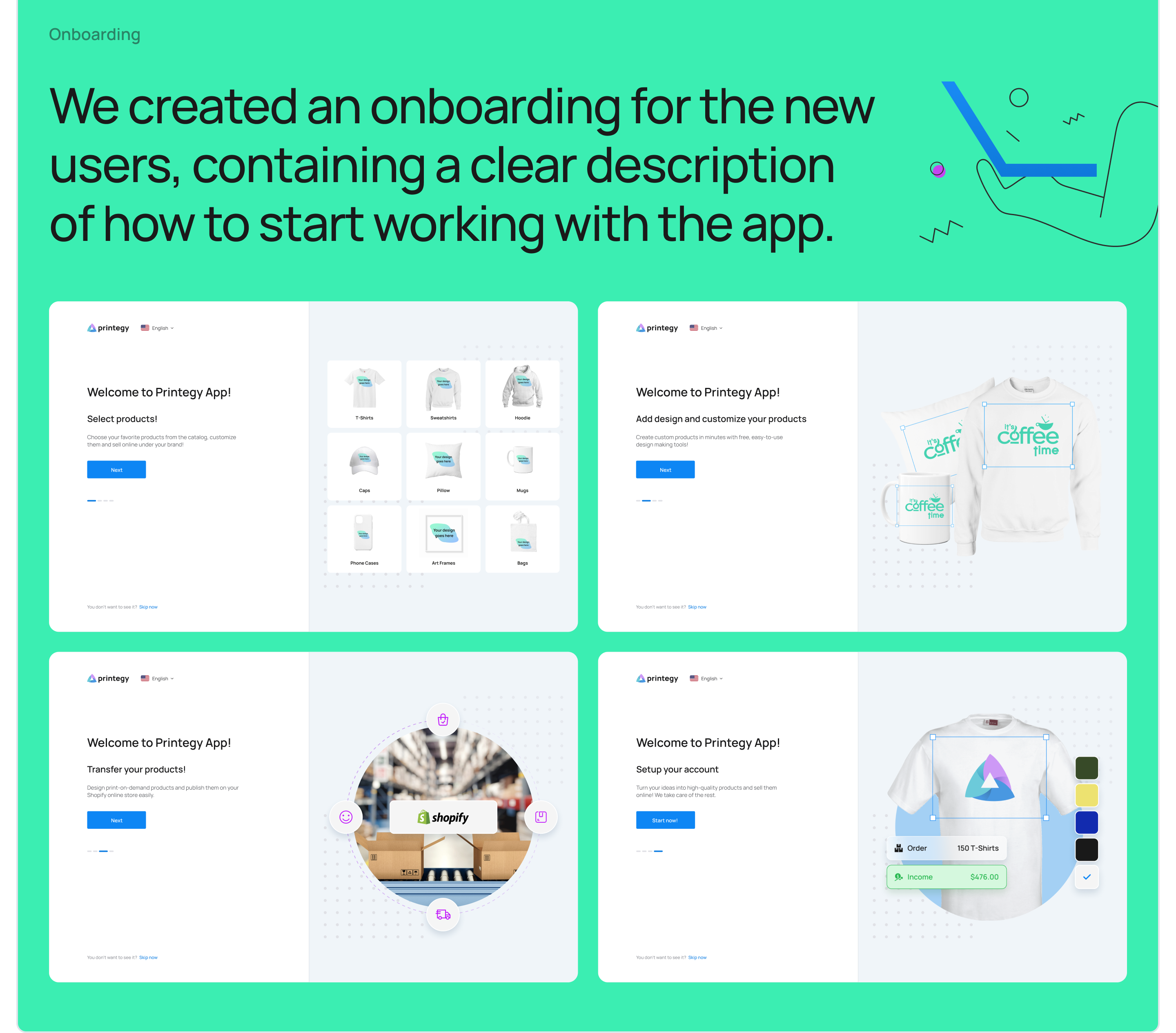 Printegy: UX+UI — Изображение №15 — Интерфейсы, Графика на Dprofile