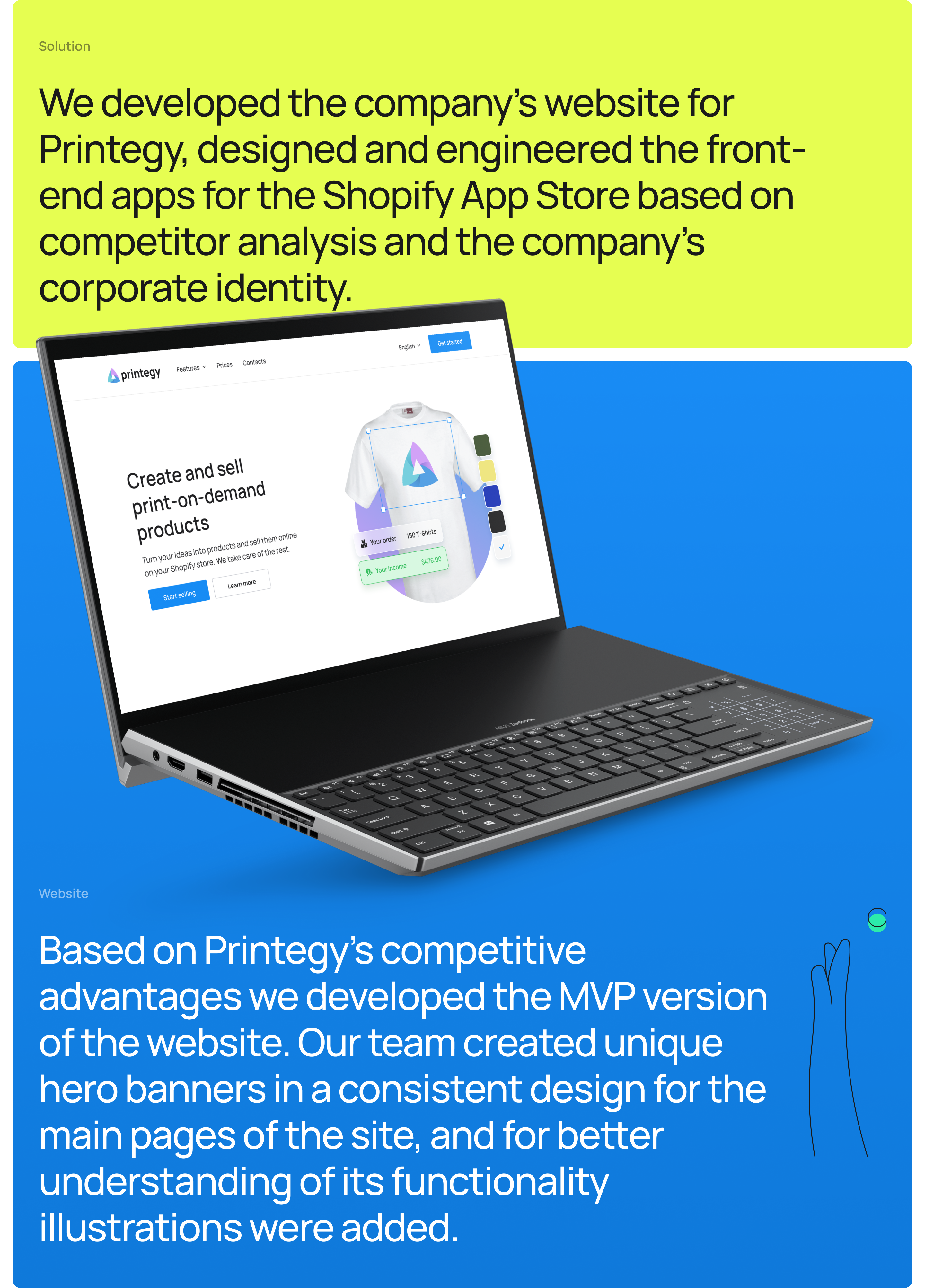 Printegy: UX+UI — Изображение №3 — Интерфейсы, Графика на Dprofile