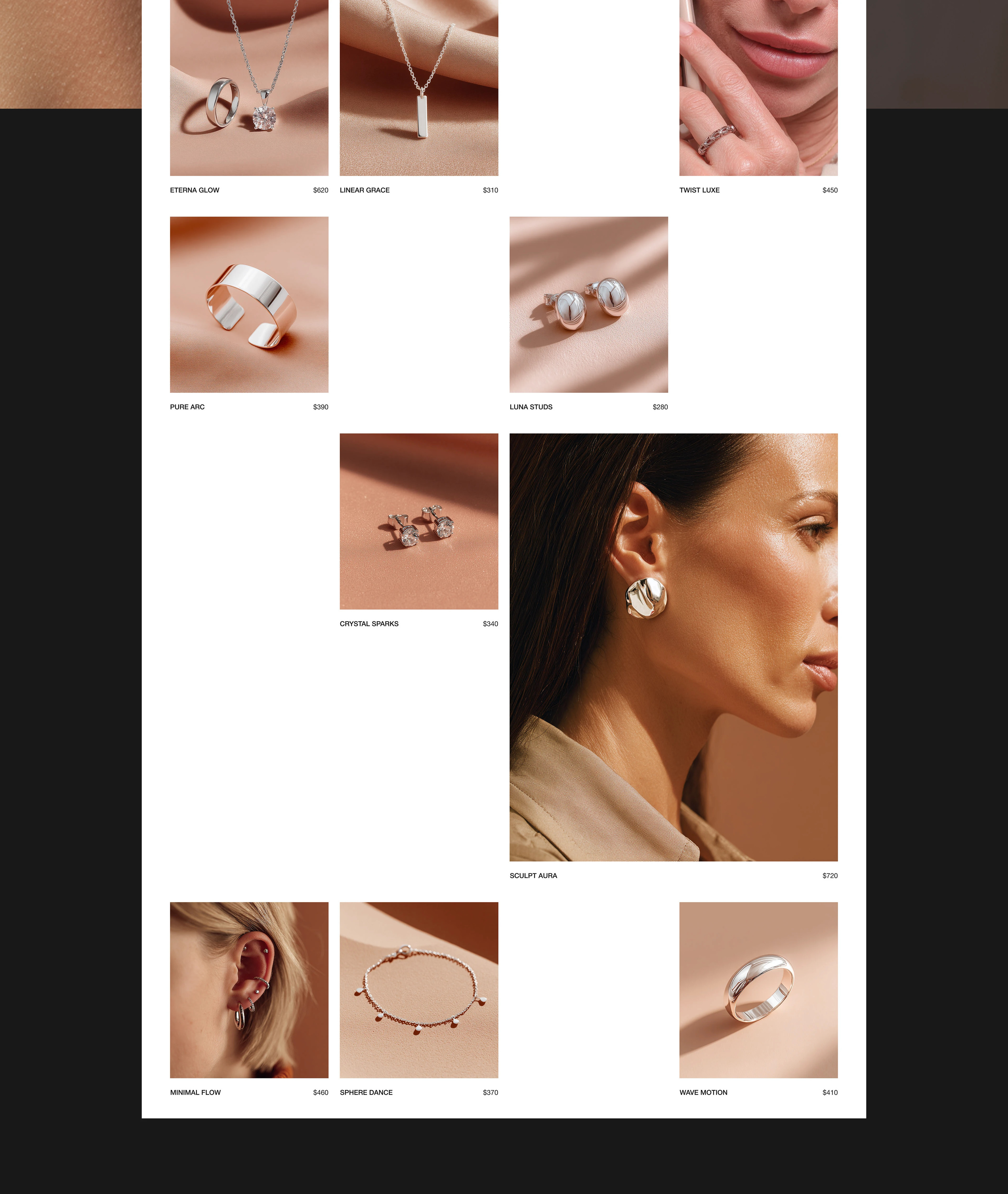 Eloria jewerly | Online shop — Изображение №6 — Интерфейсы на Dprofile