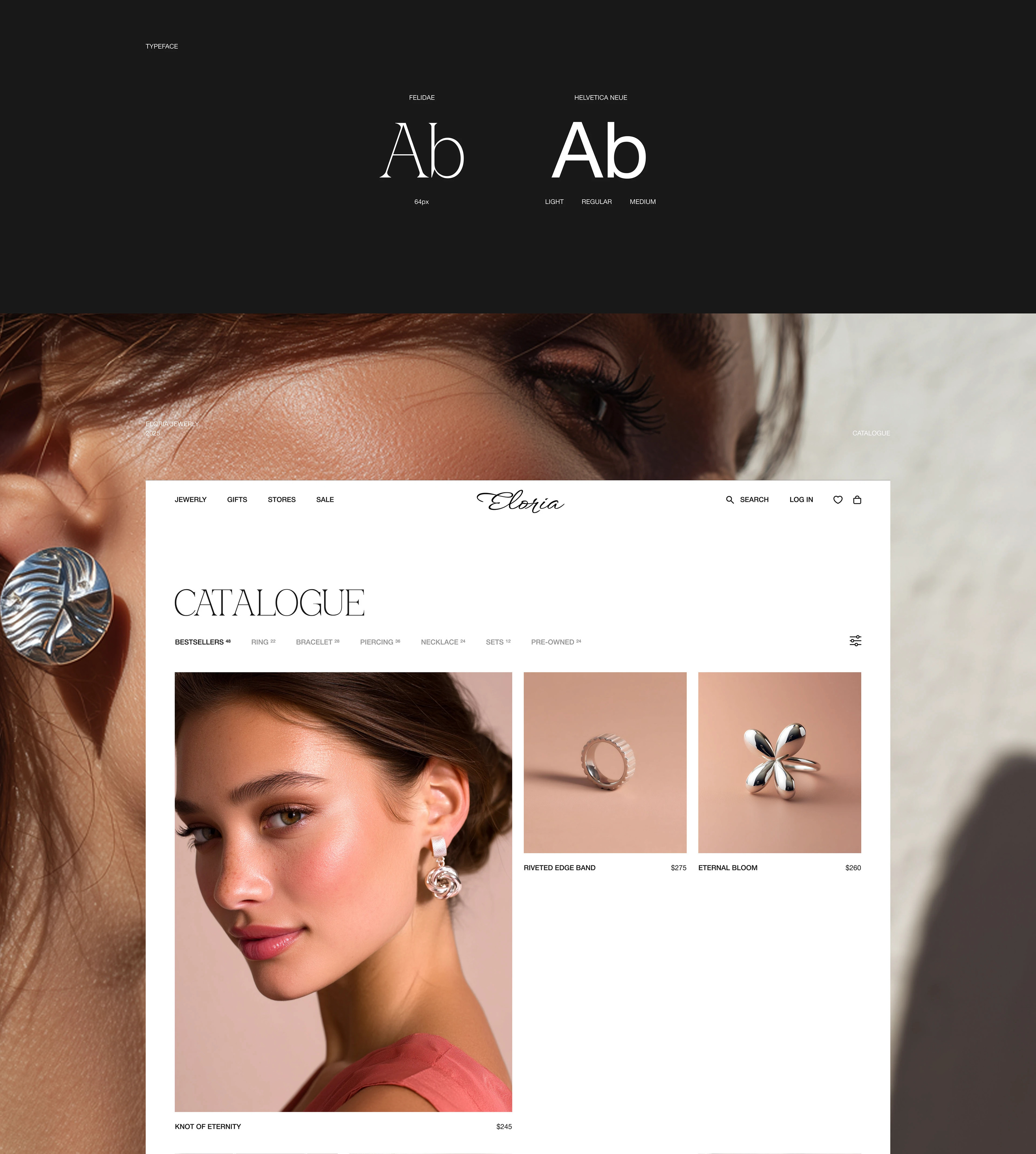 Eloria jewerly | Online shop — Изображение №5 — Интерфейсы на Dprofile