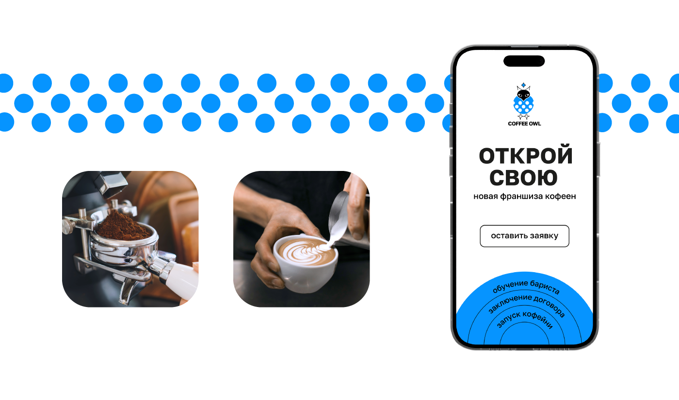 Coffee owl | франшиза кофеен — Изображение №17 — Брендинг на Dprofile