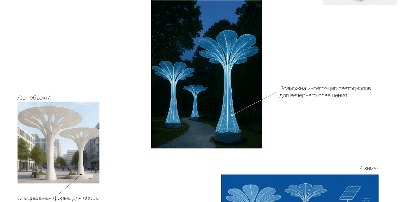 Дизайн-проект для благоустройства городской среды — Изображение №6 — Иллюстрация, 3D на Dprofile