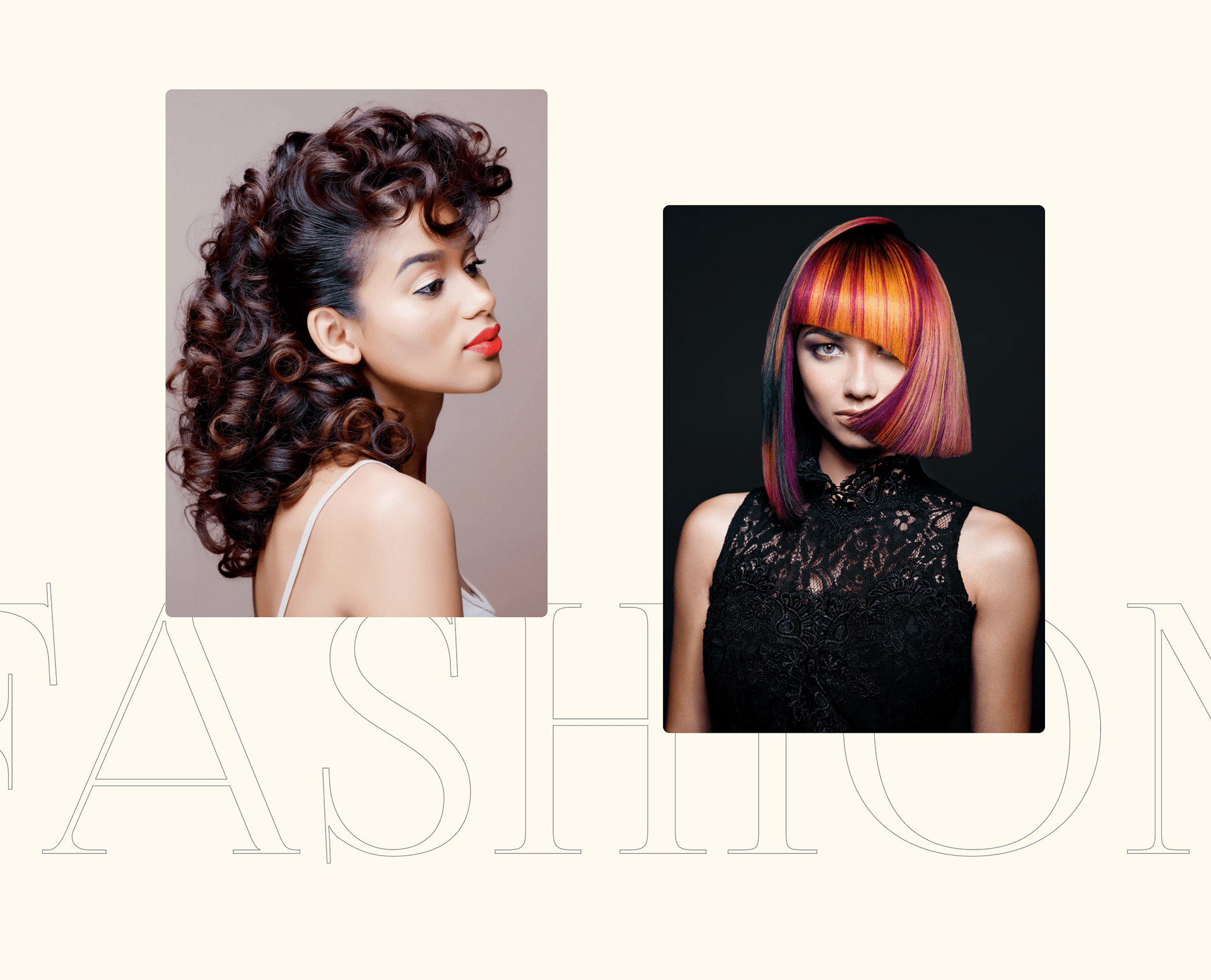 Дизайн сайта студии красоты Hair Room — Изображение №6 — Интерфейсы, Графика на Dprofile