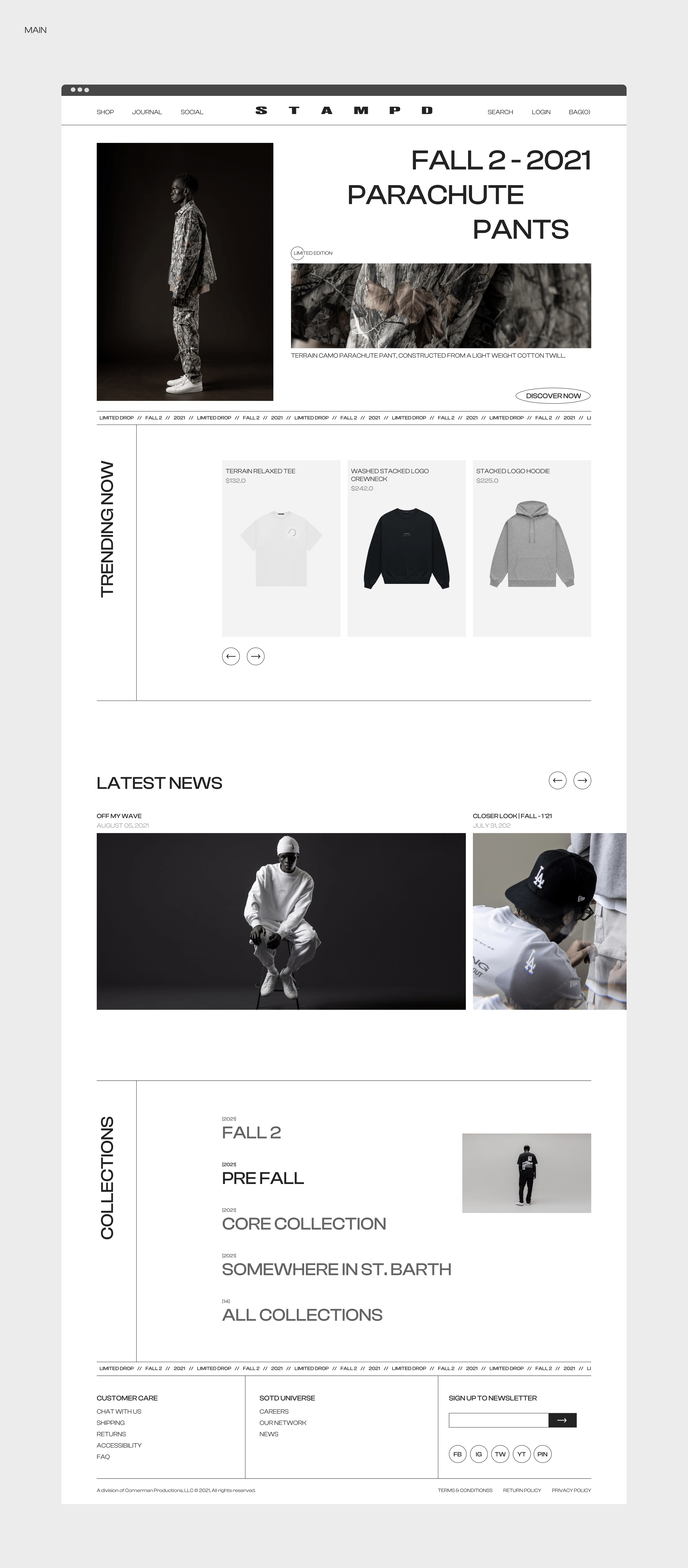 STAMPD — Изображение №3 — Интерфейсы на Dprofile