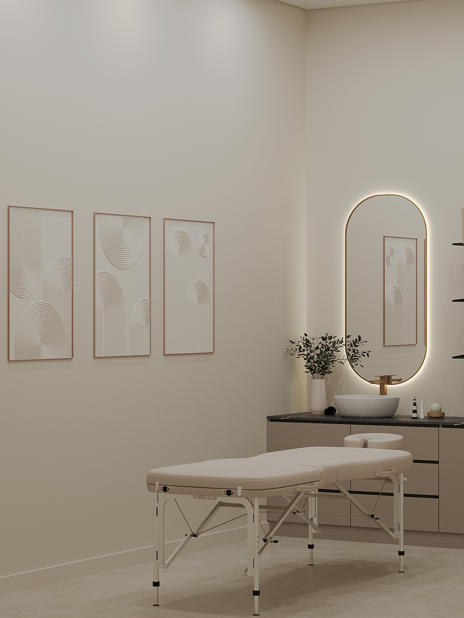 Косметологическая клиника г. Москва 100кв.м. — Изображение №29 — 3D на Dprofile