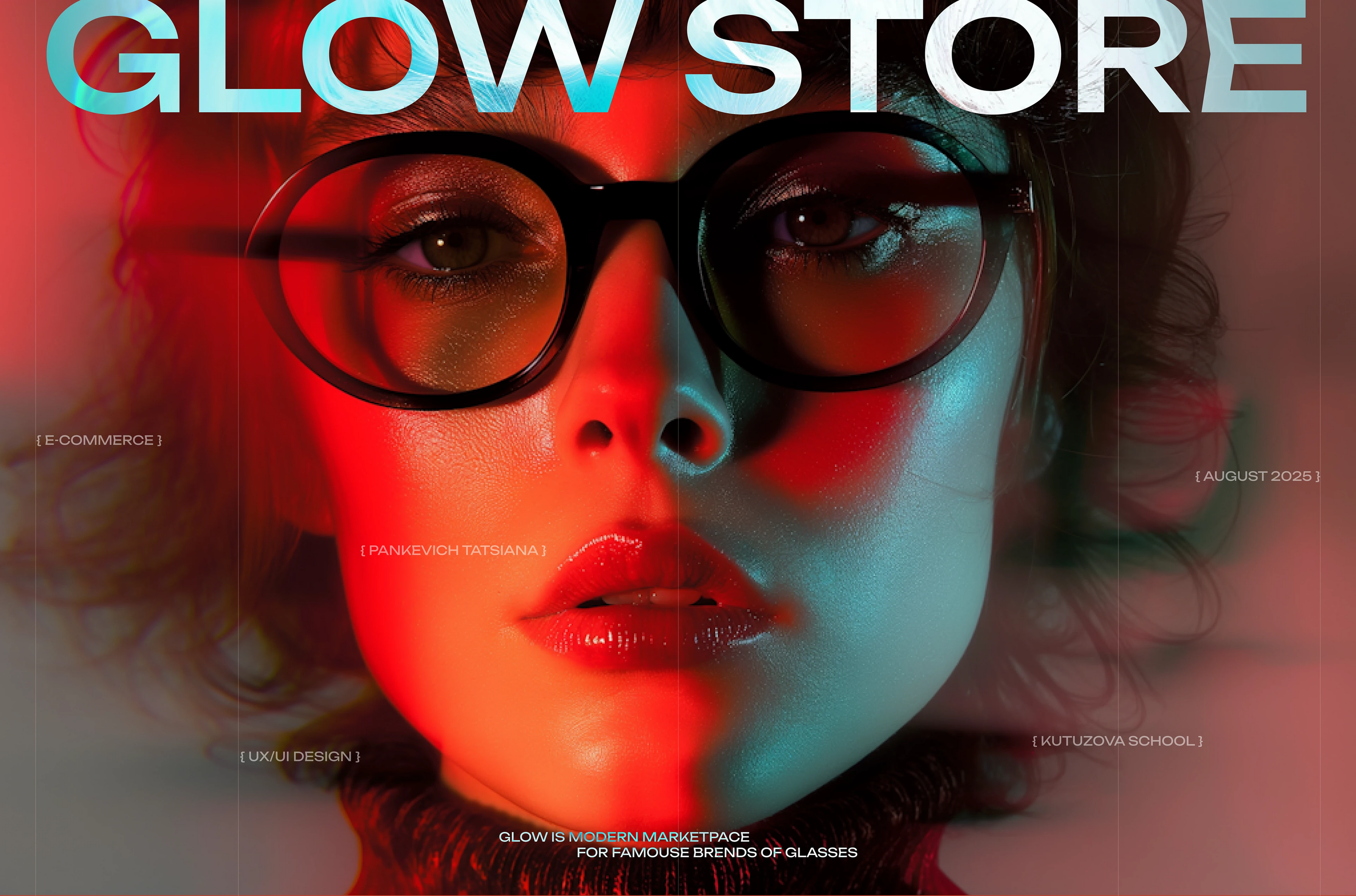 Glasses online store GLOW — Изображение №1 — Интерфейсы на Dprofile