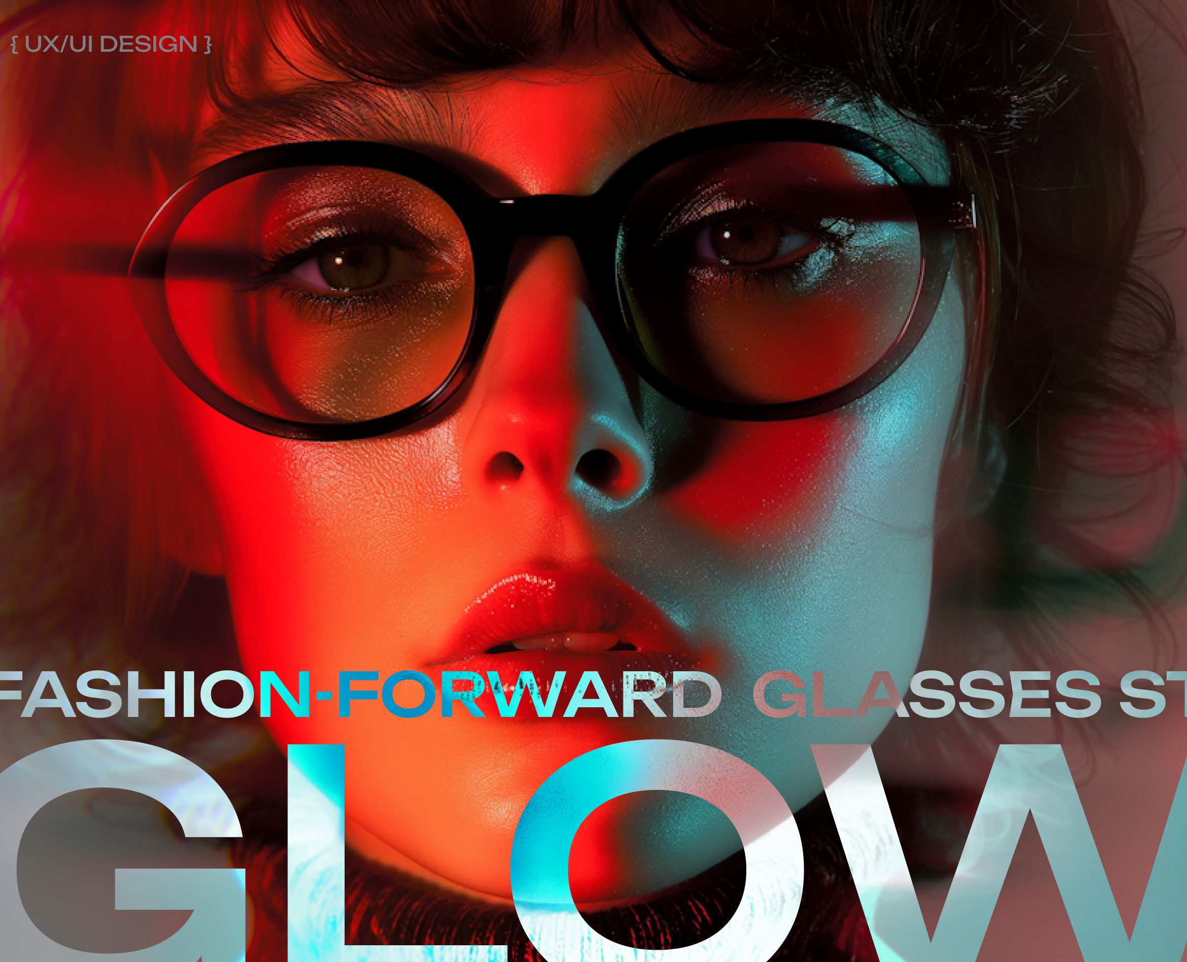 Glasses online store GLOW — Интерфейсы на Dprofile