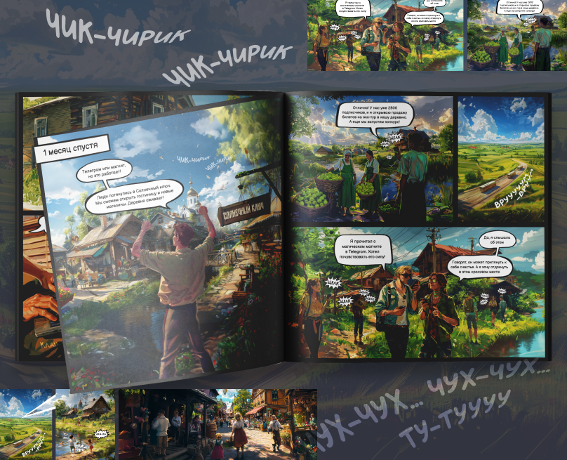 AI Art — Иллюстрация на Dprofile