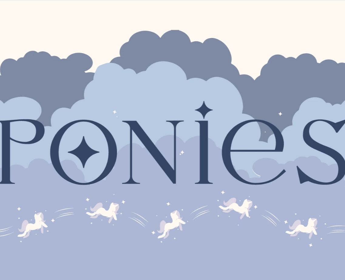 Косметический бренд "Ponies" — Брендинг, Иллюстрация на Dprofile