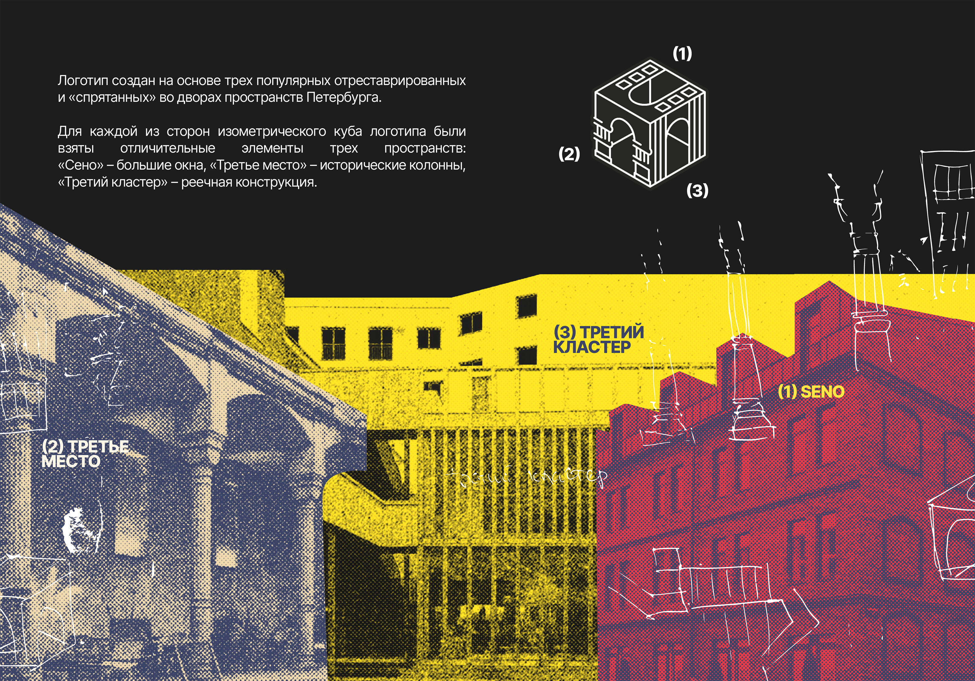 urban festival identity/Фестиваль Дворы Петербурга — Изображение №5 — Брендинг на Dprofile