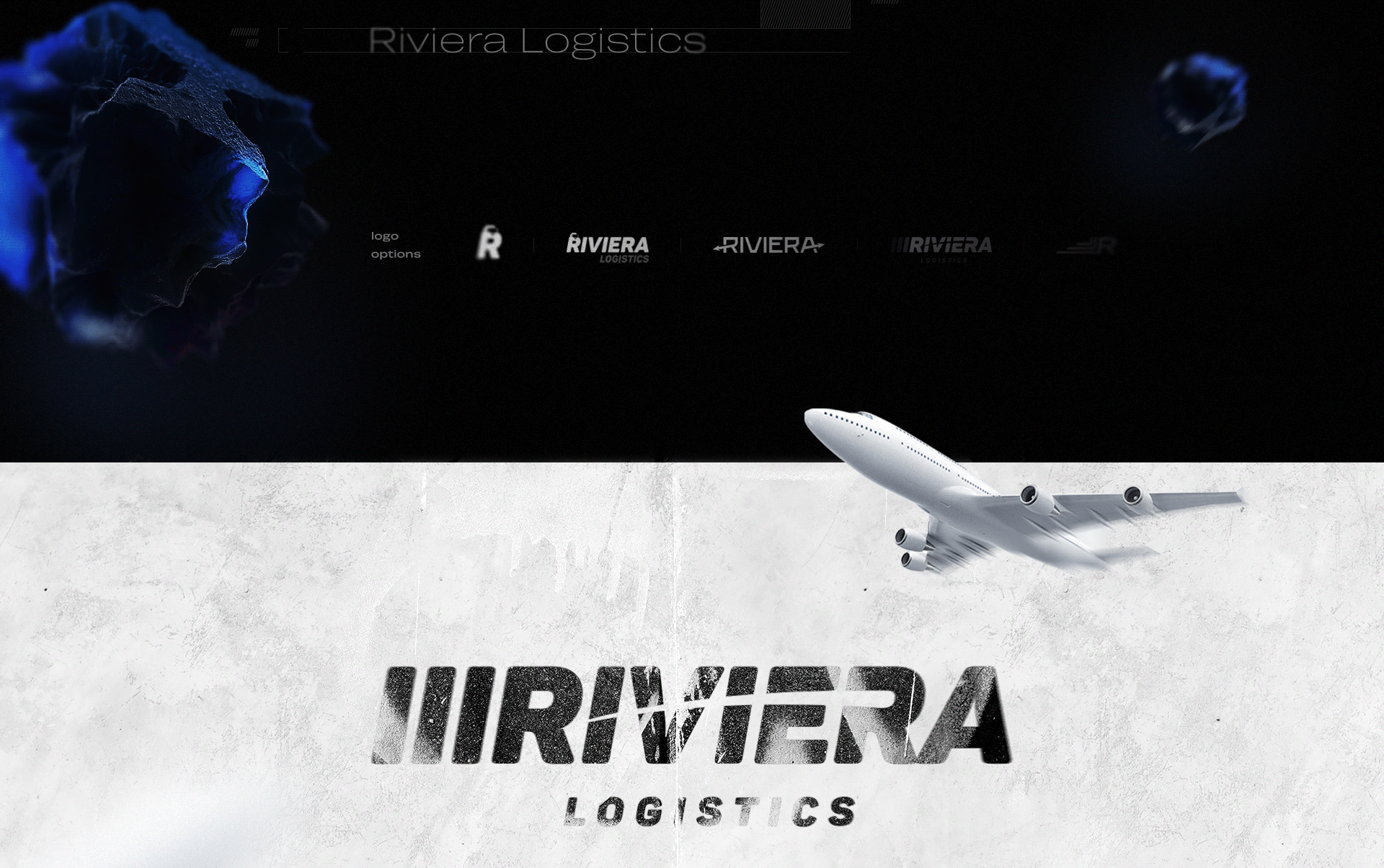Riviera Logistics • Landing page — Изображение №3 — Брендинг, Графика на Dprofile