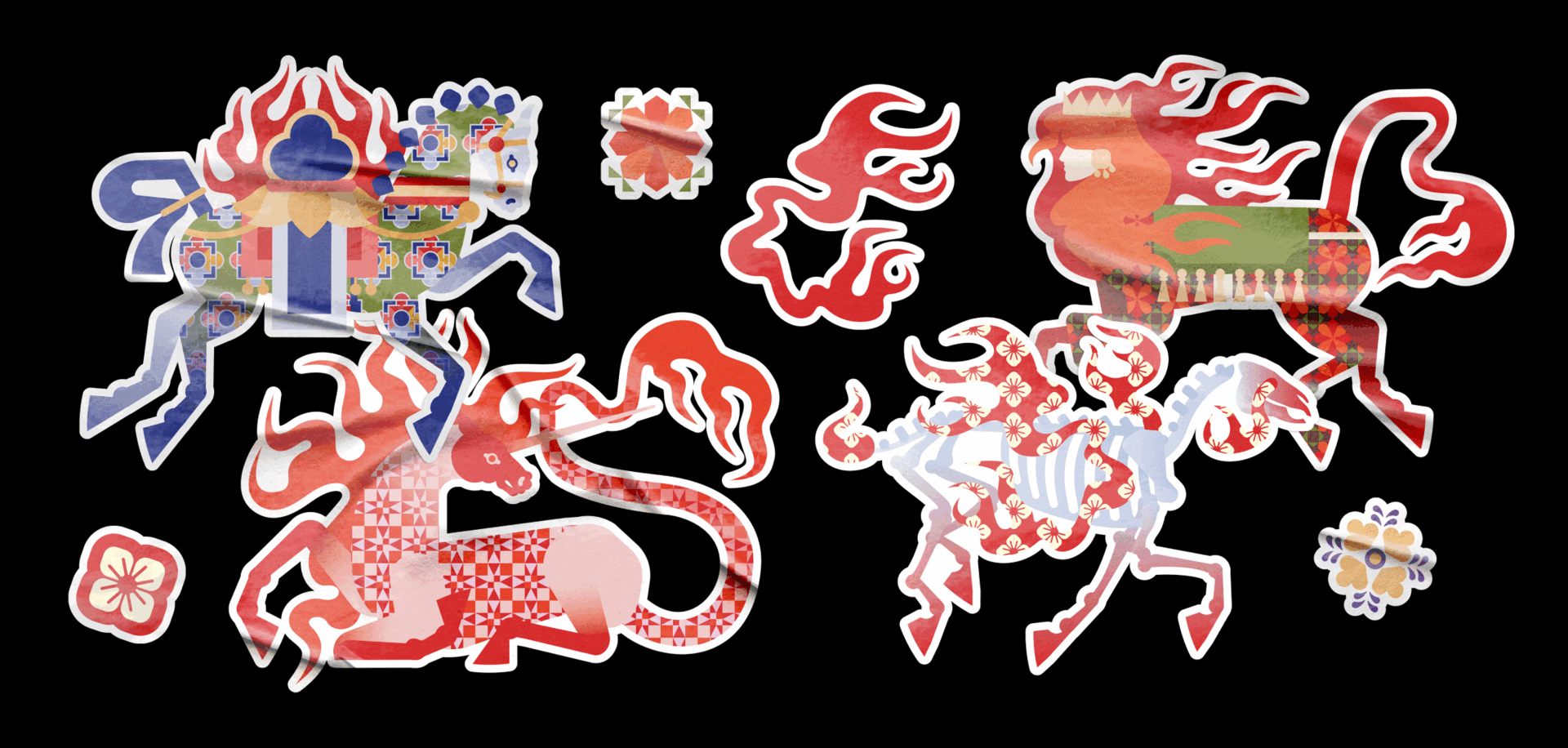 Календарь Год Огненной Лошади 2026 — Изображение №14 — Брендинг, Иллюстрация на Dprofile