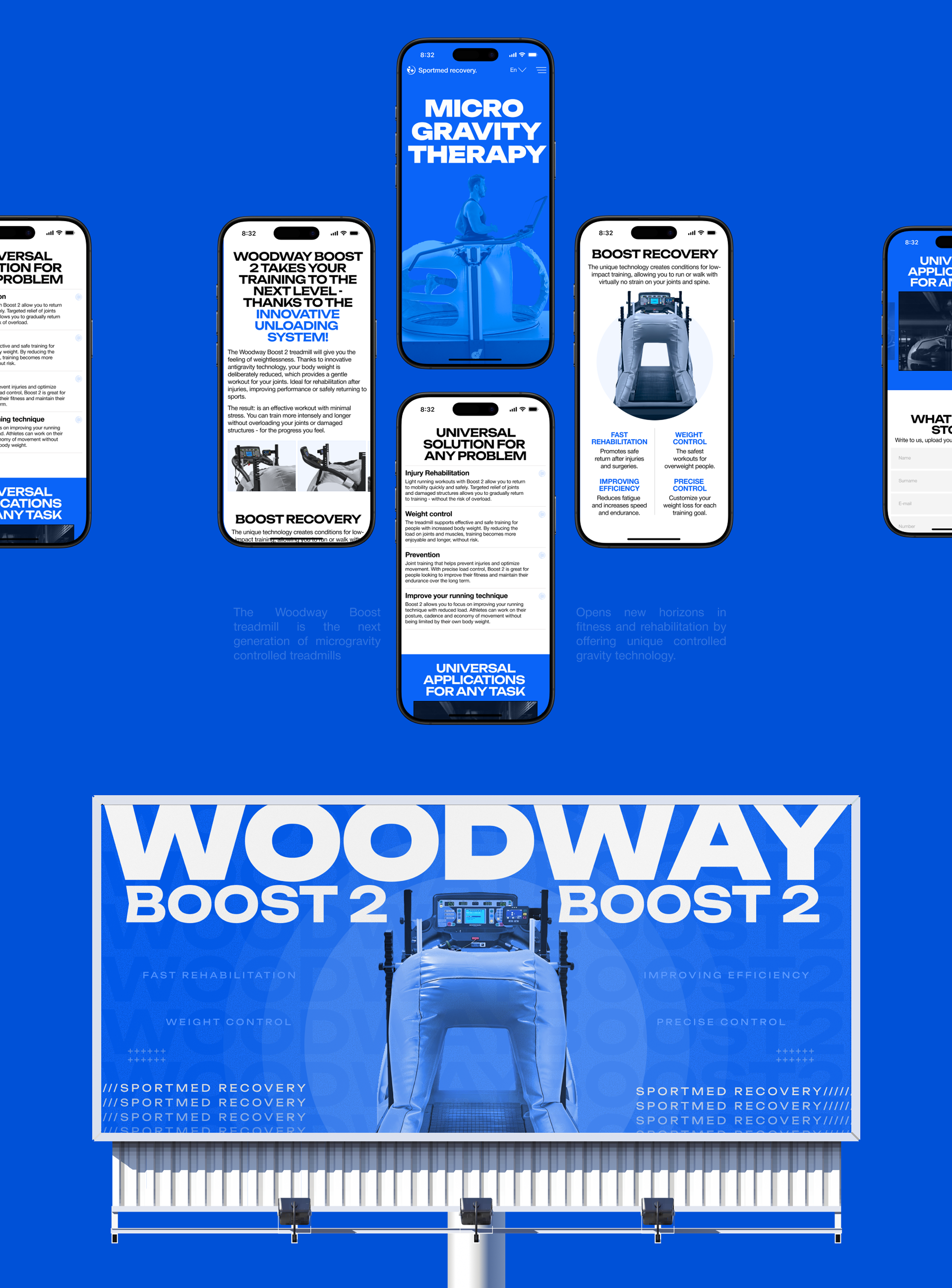 Sportmed recovery - sports rehabilitation center, UX/UI — Изображение №8 — Интерфейсы на Dprofile