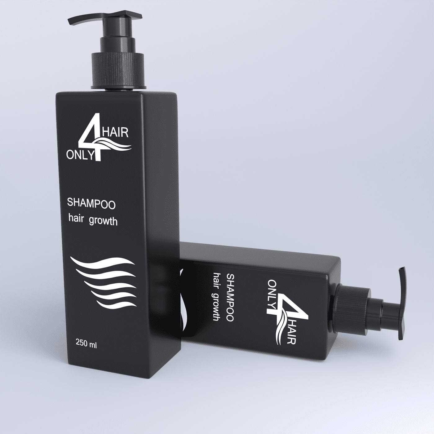 SHAMPOO | ONLY 4 HAIR — Изображение №2 — Иллюстрация, 3D на Dprofile