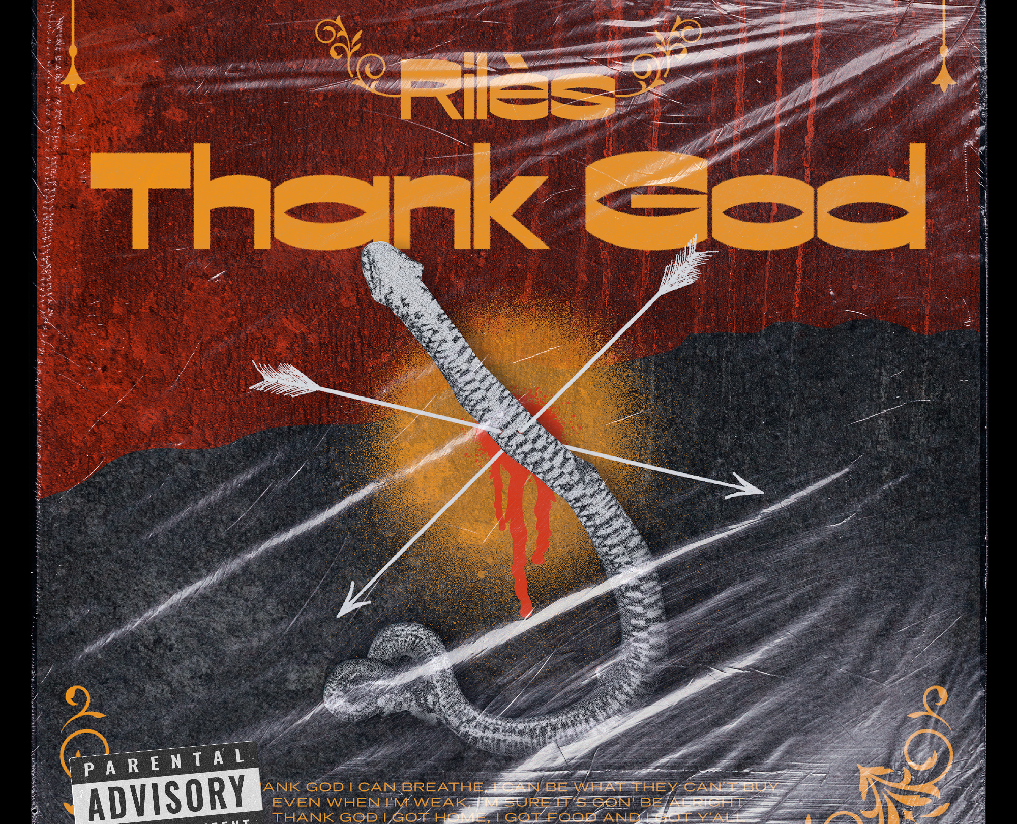 Дизайн обложки сингла Rilès – Thank God — Брендинг, Графика на Dprofile