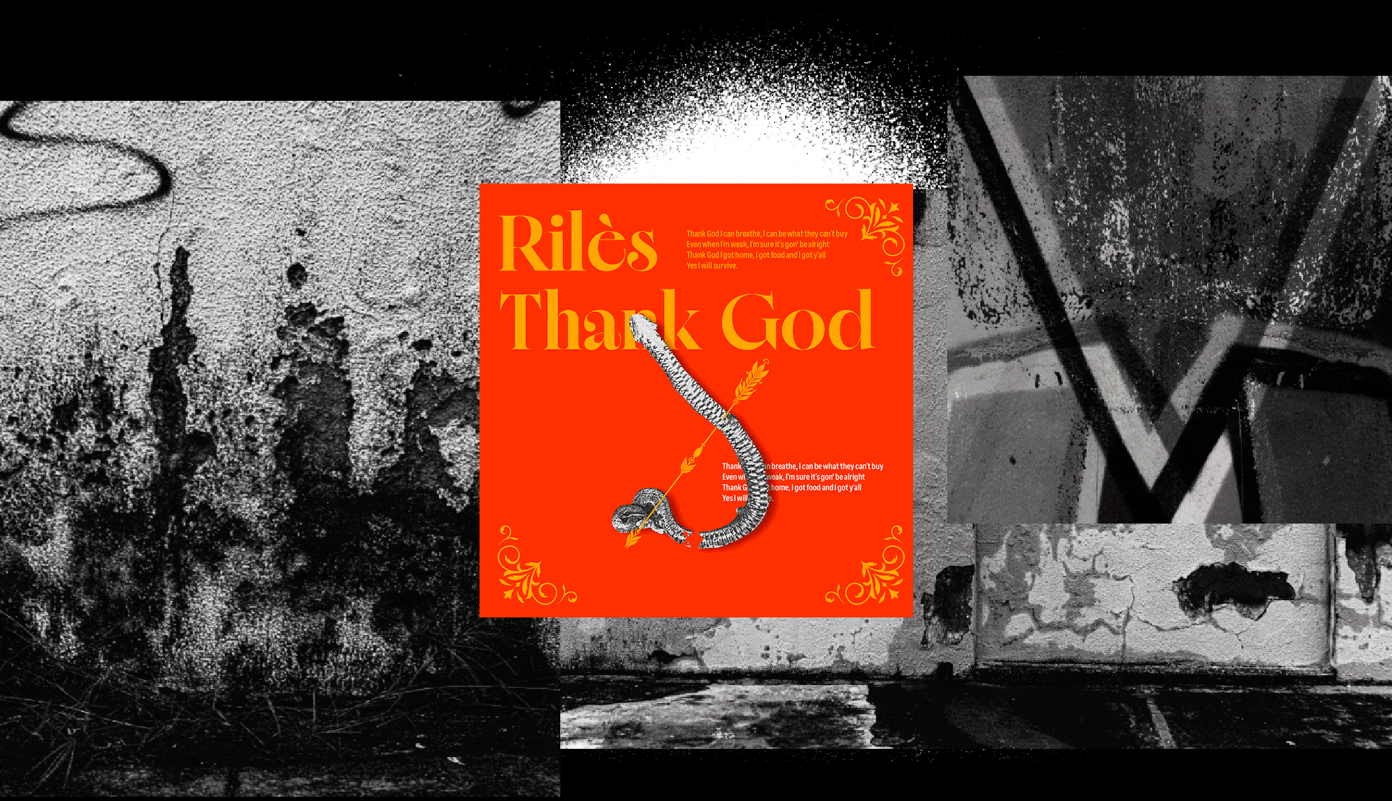 Дизайн обложки сингла Rilès – Thank God — Изображение №3 — Брендинг, Графика на Dprofile