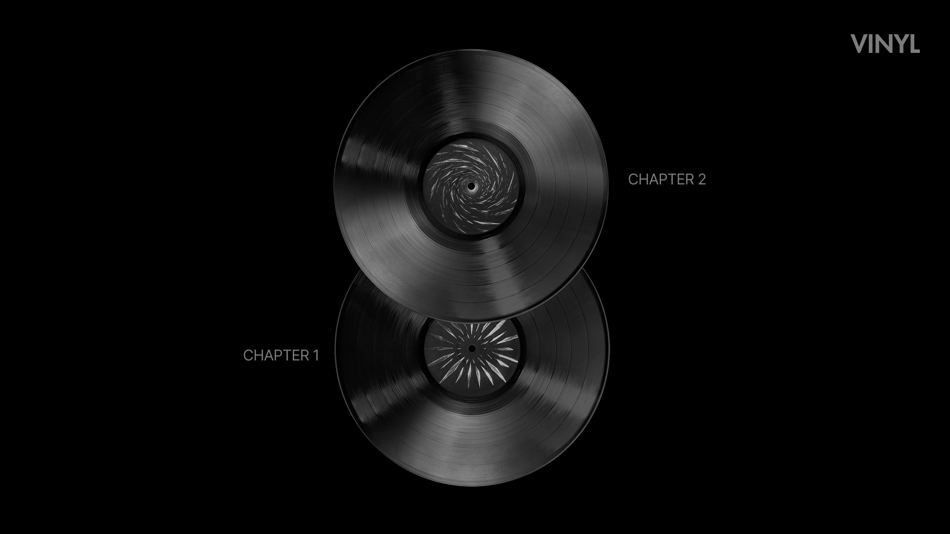 «Yesterday, Which Never Was» — Vinyl cover. — Изображение №2 — Интерфейсы, Брендинг на Dprofile